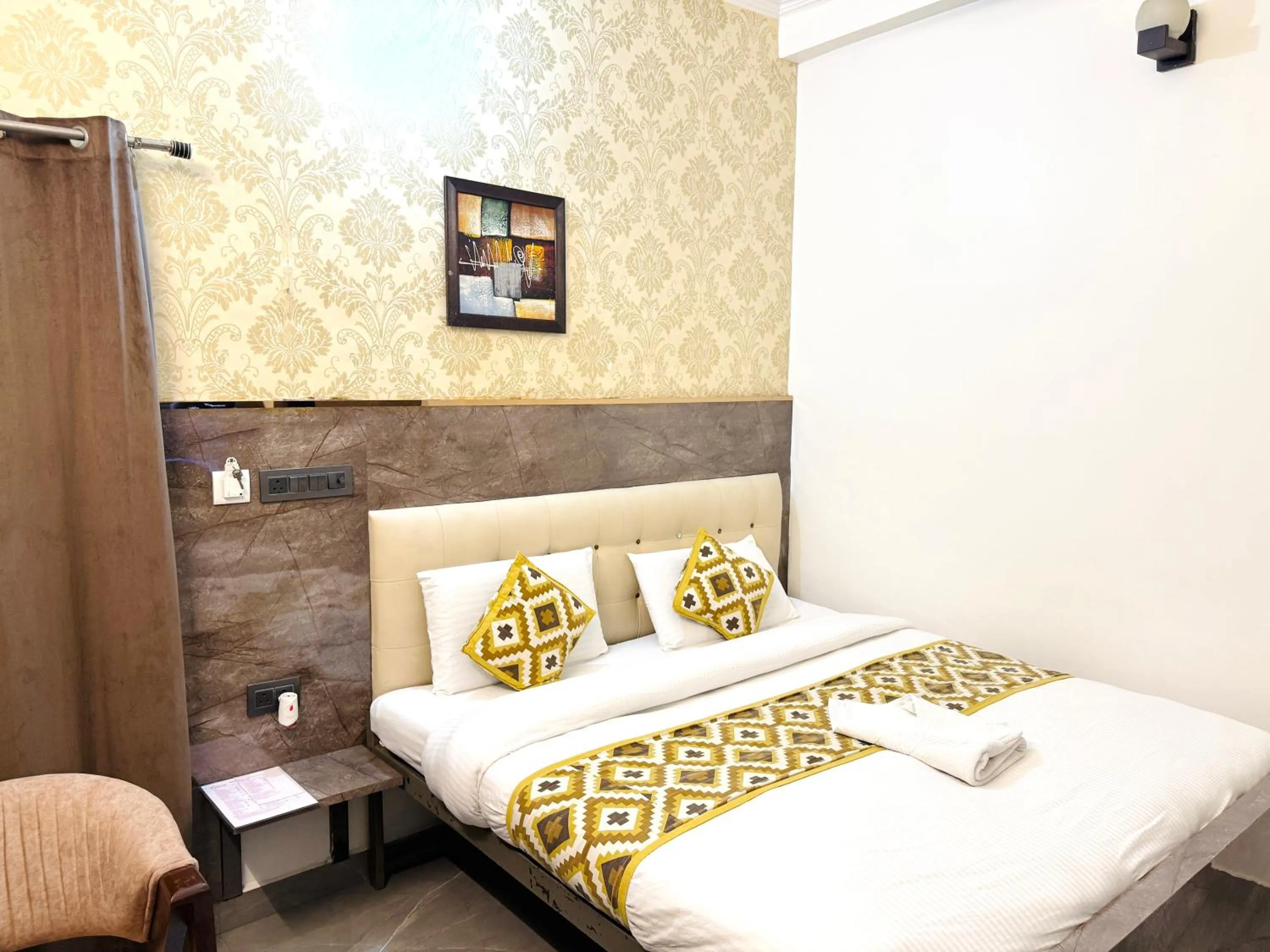 Bedroom in Krishna Residency - A Boutique Hotel