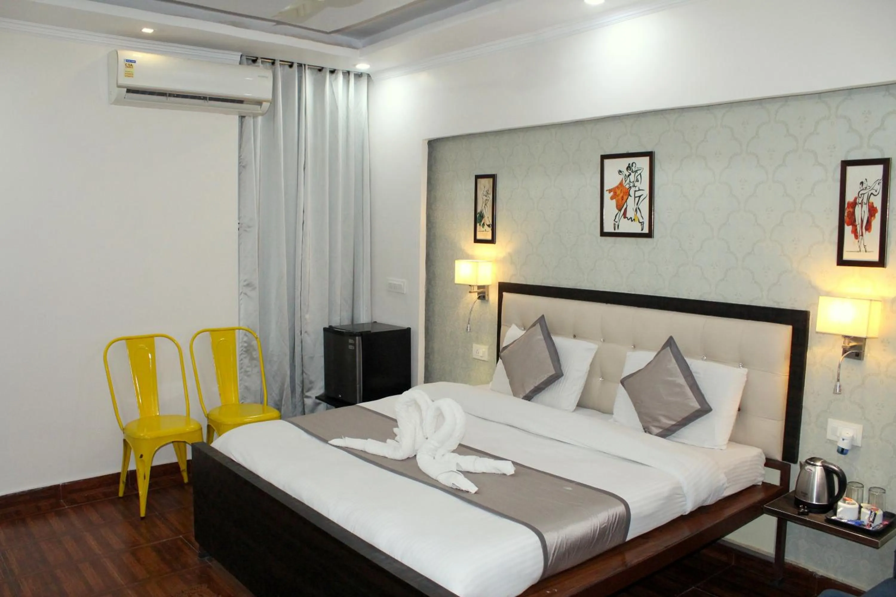 Bedroom in Krishna Residency - A Boutique Hotel