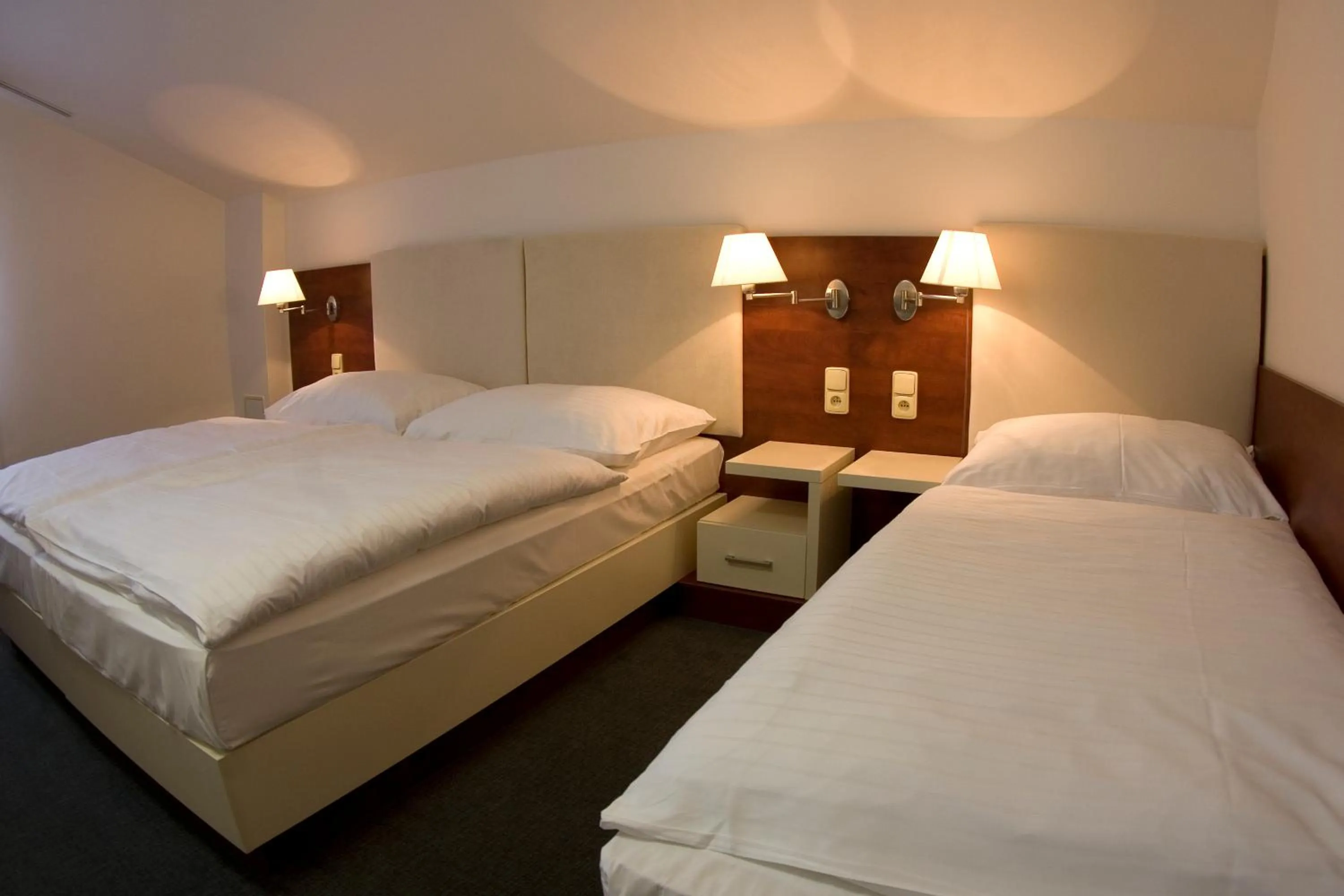 Bedroom, Bed in Hotel Srní a Depandance