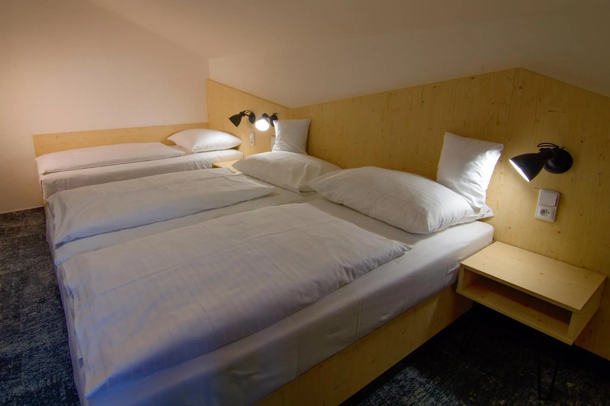 Bed in Hotel Srní a Depandance