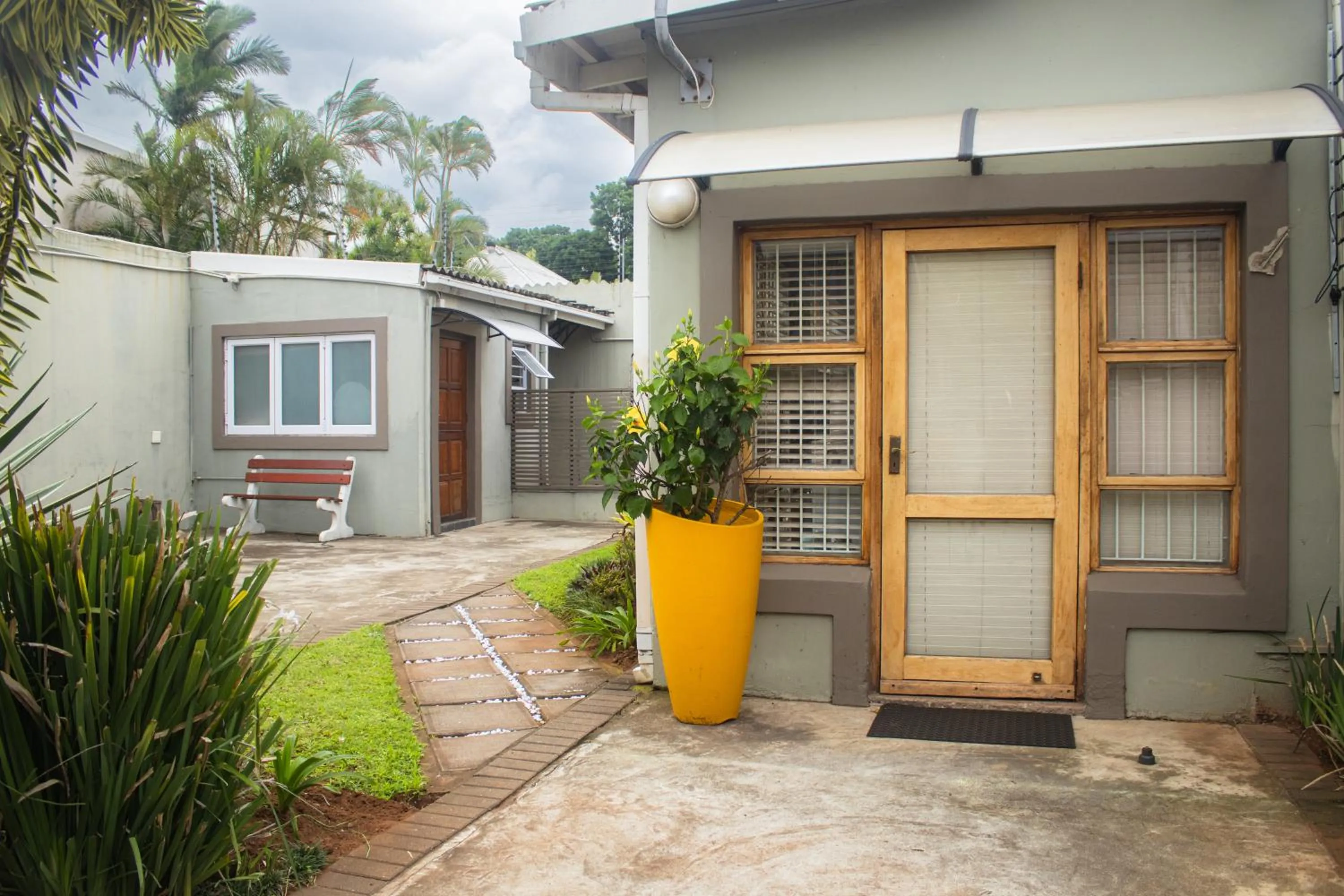 Garden view in Beechwood B&B