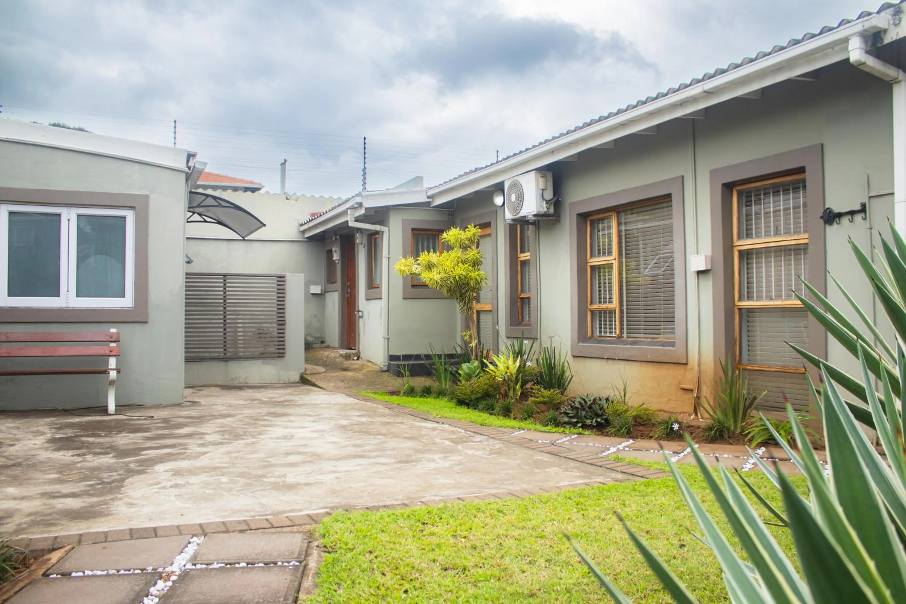 Garden view in Beechwood B&B