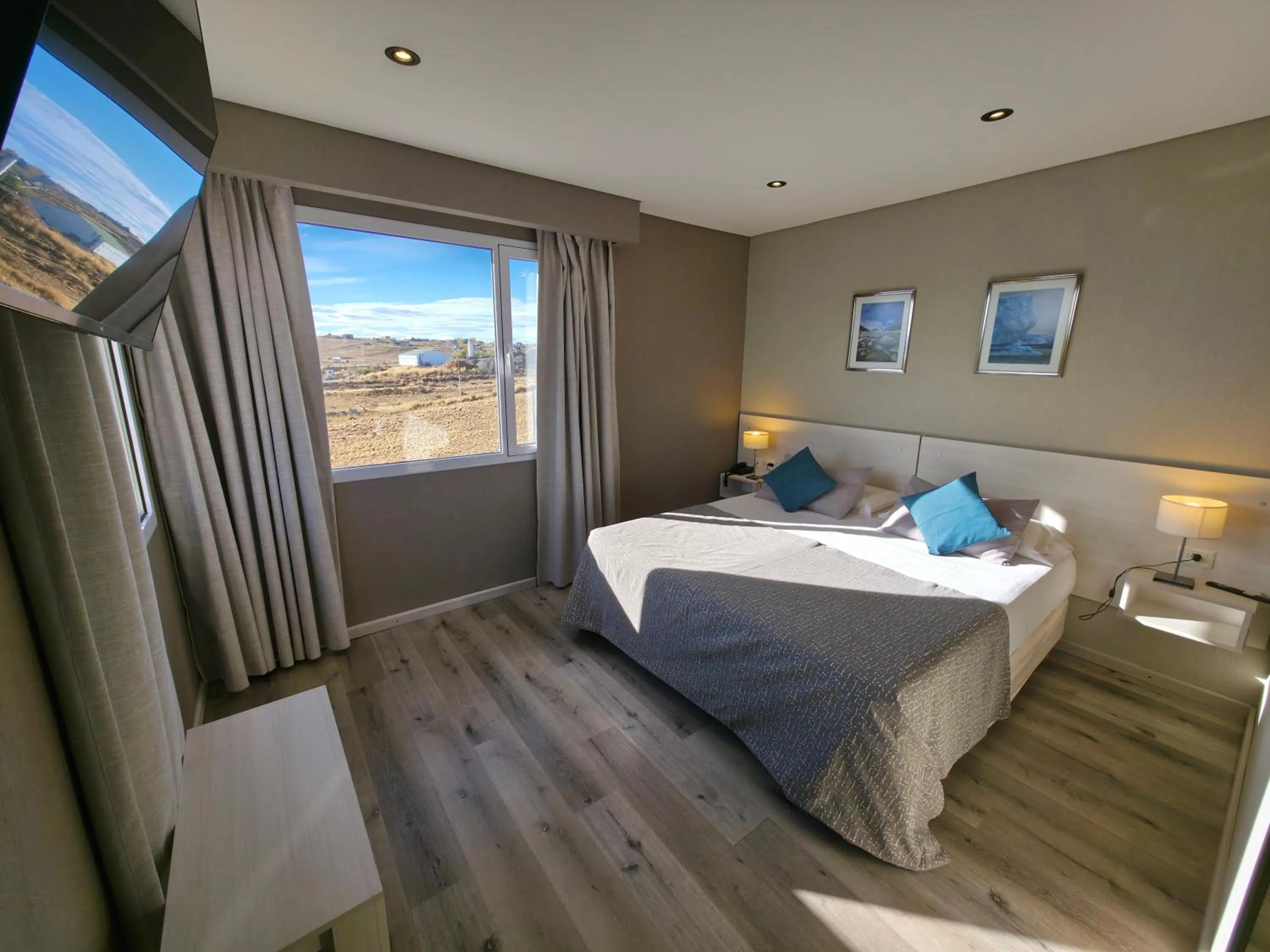 Bed in Tierra Tehuelche Hostería y Aparts