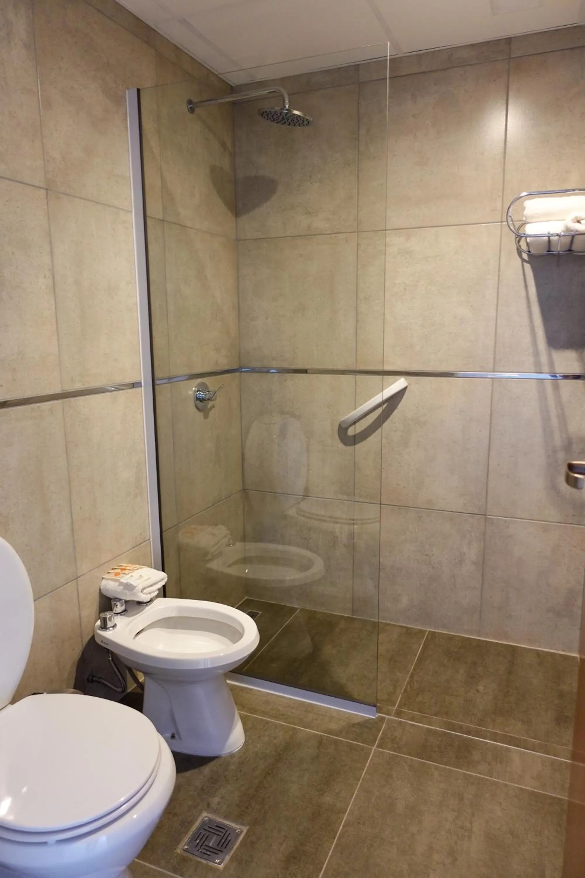 Shower in Tierra Tehuelche Hostería y Aparts