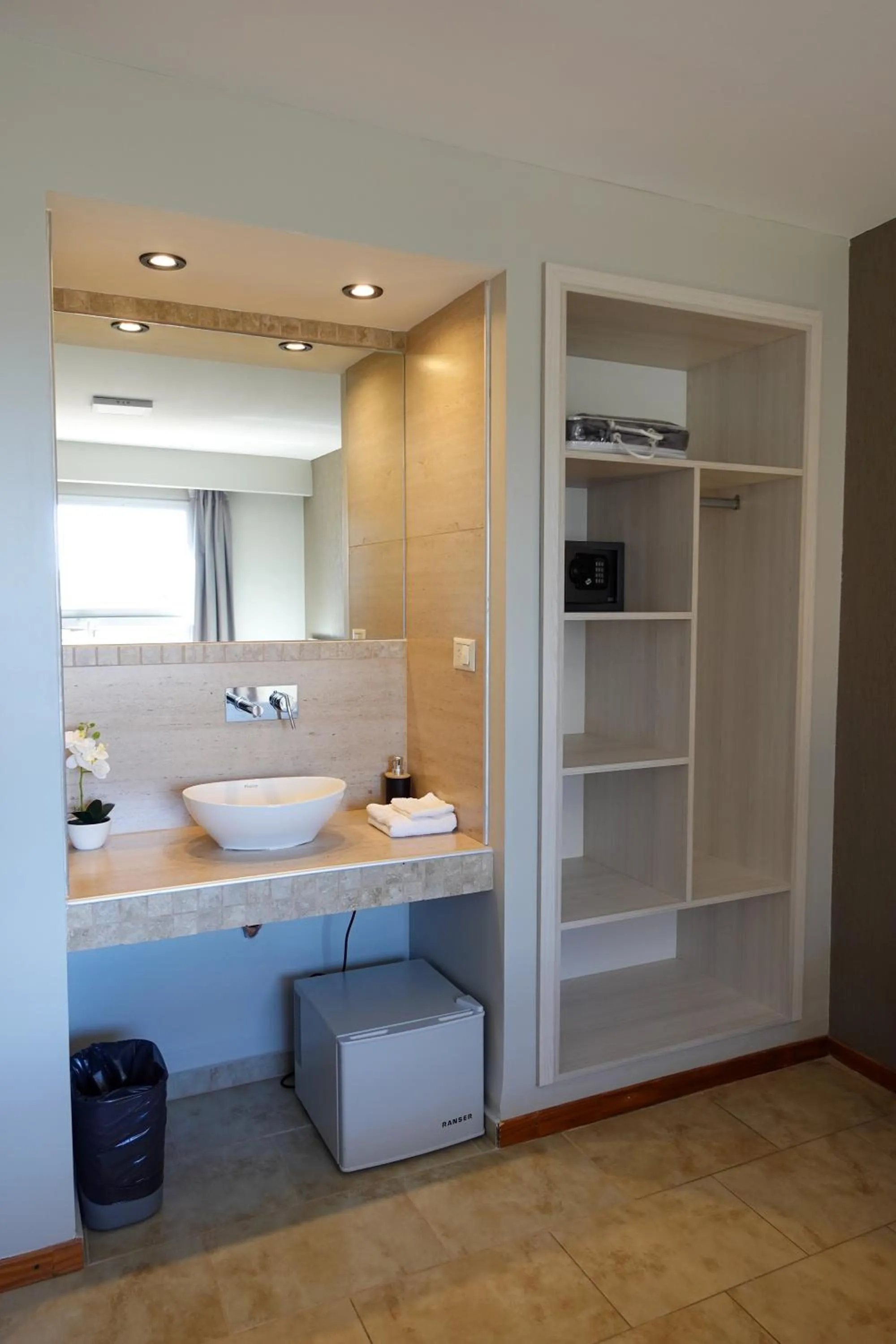 Bedroom in Tierra Tehuelche Hostería y Aparts