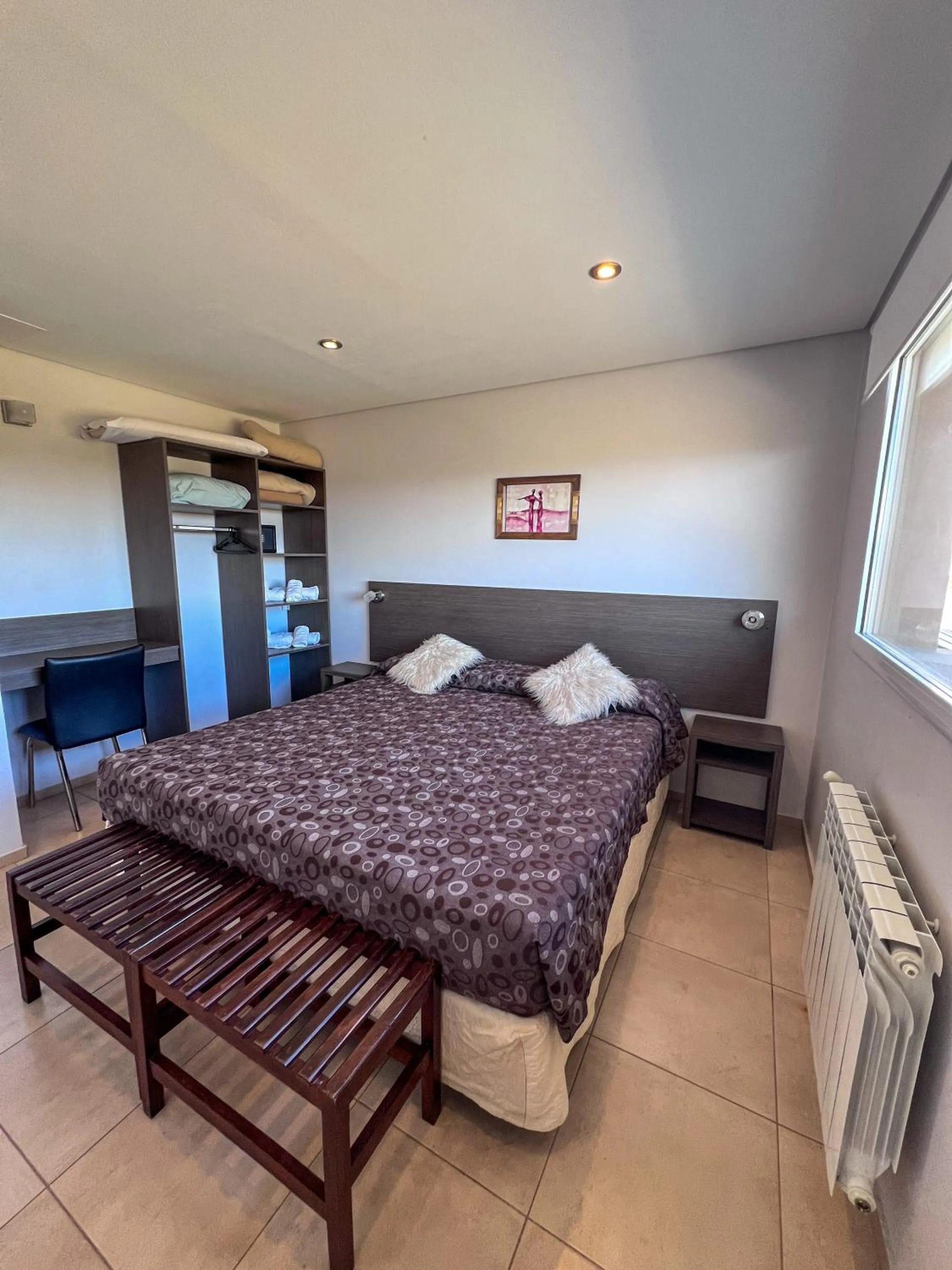 Bed in Tierra Tehuelche Hostería y Aparts