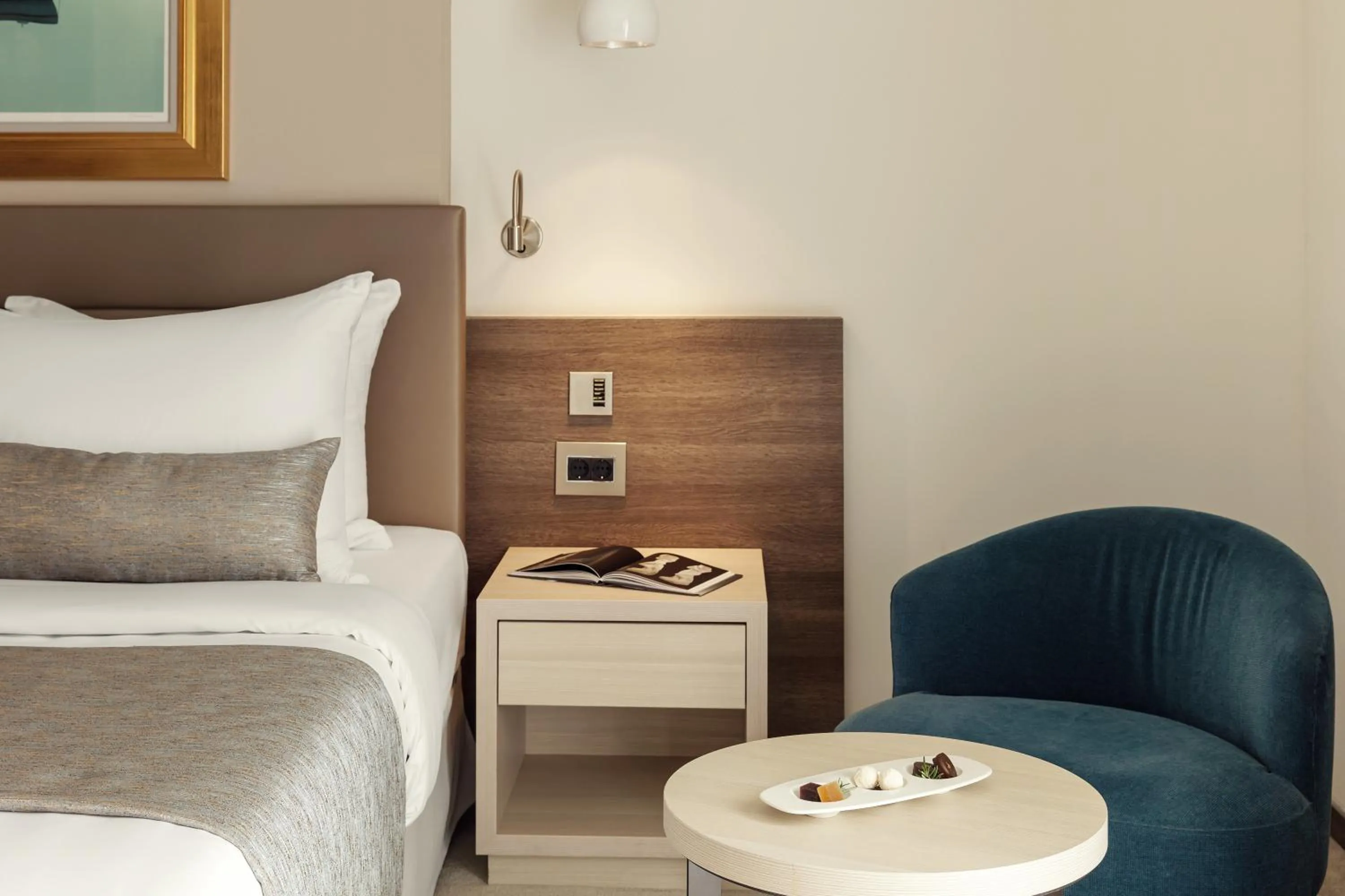 Bed in Hotel Bellevue