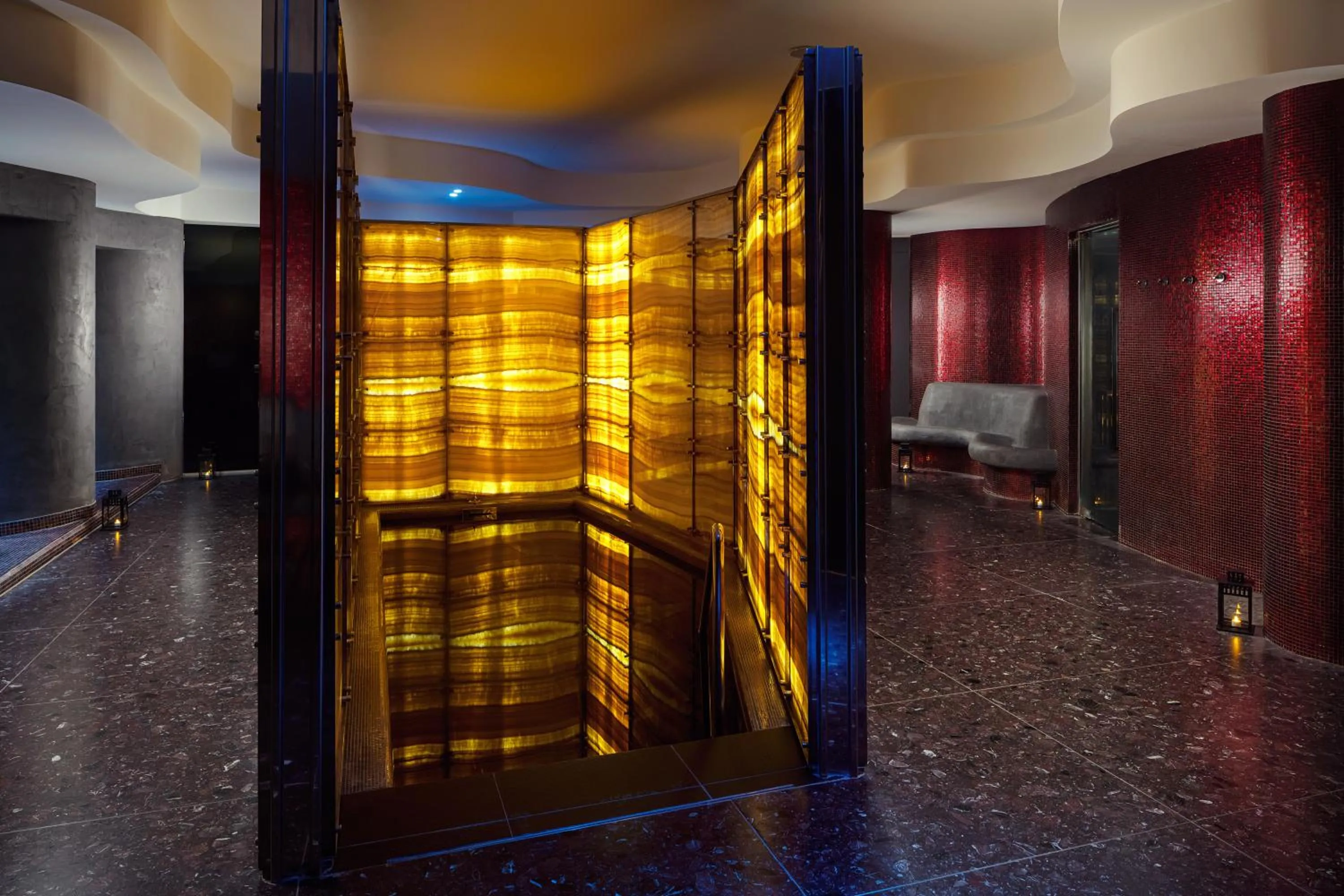 Spa and wellness centre/facilities in Hotel Bellevue