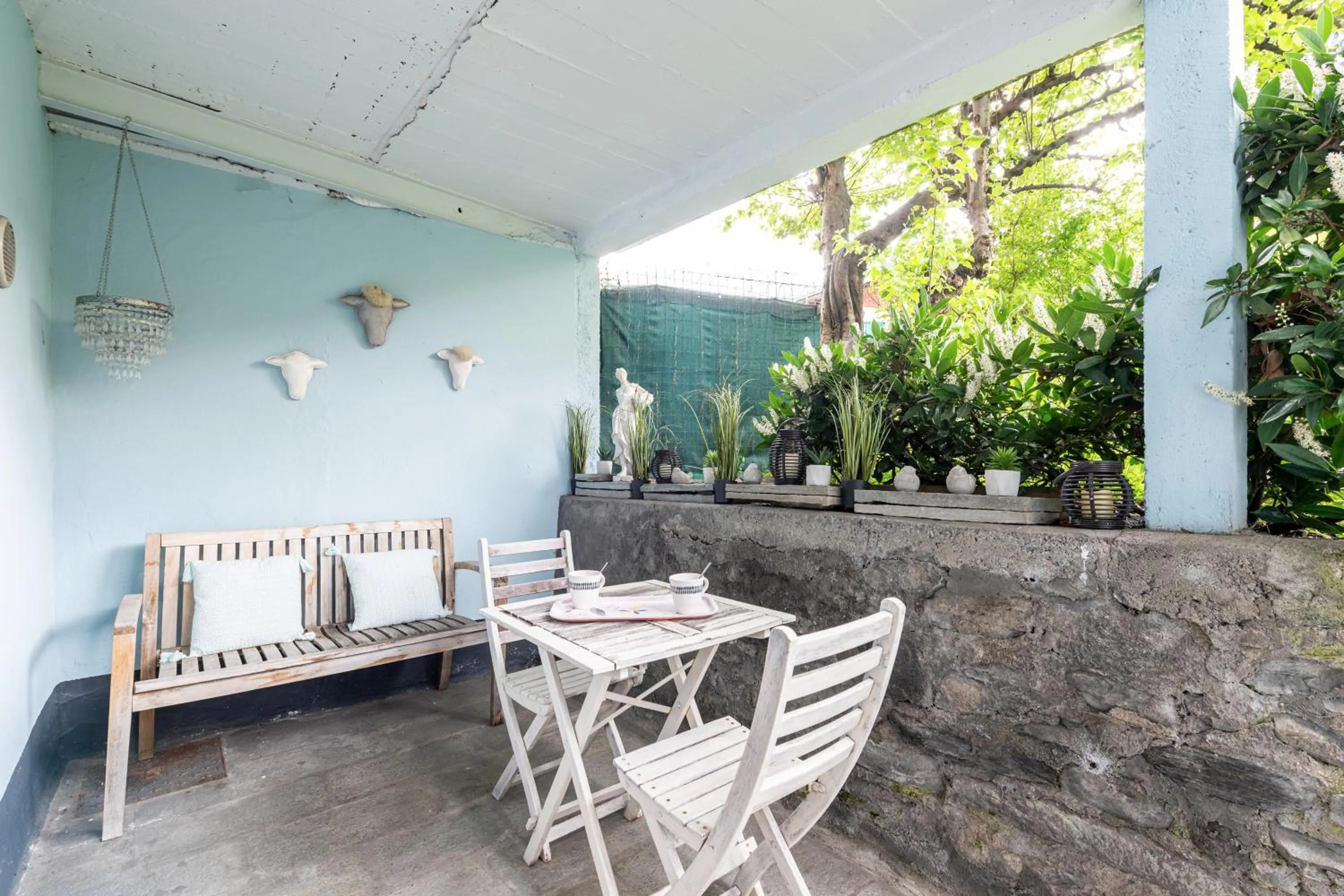 Patio in Bed end breakfast du centre