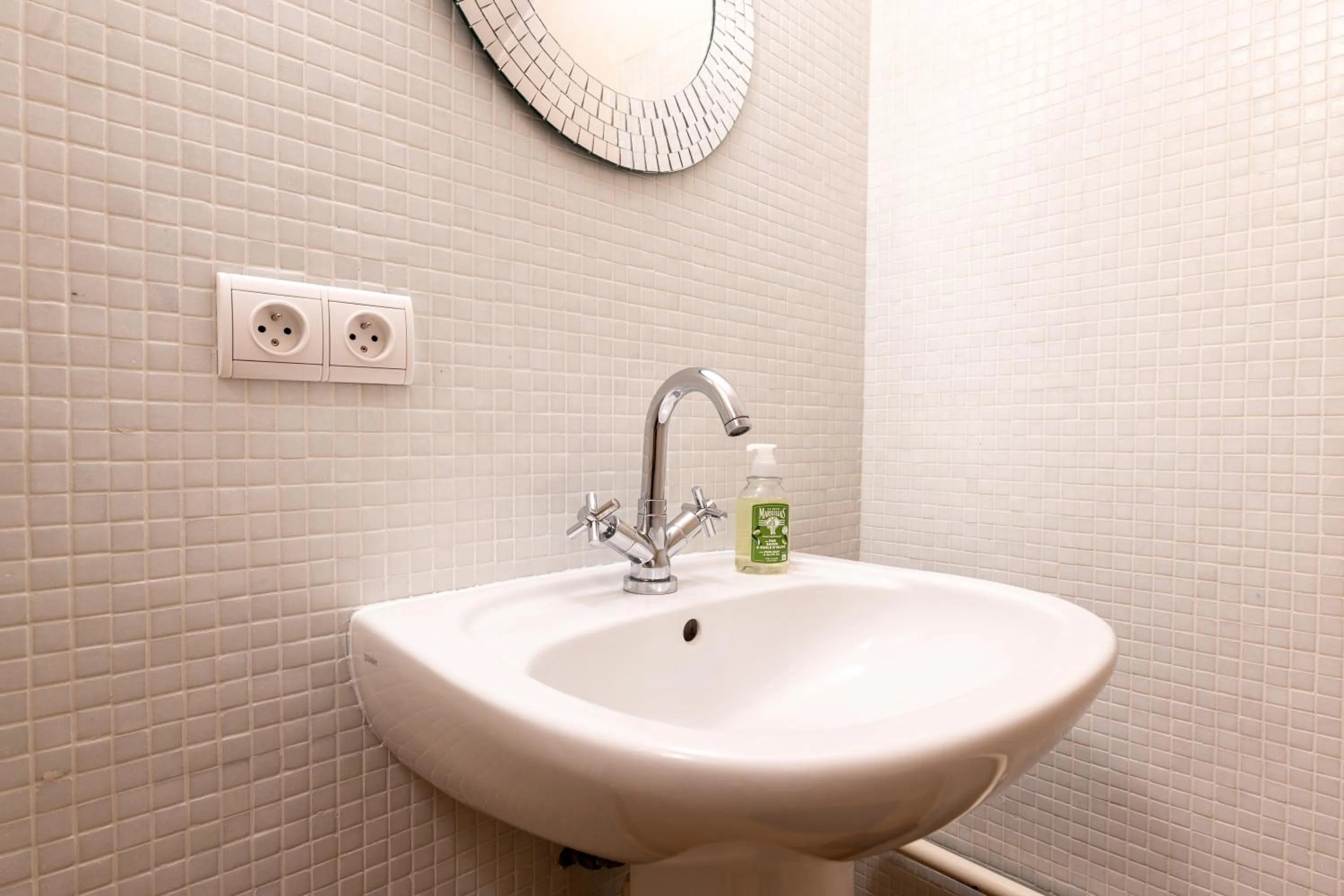 Bathroom in Bed end breakfast du centre