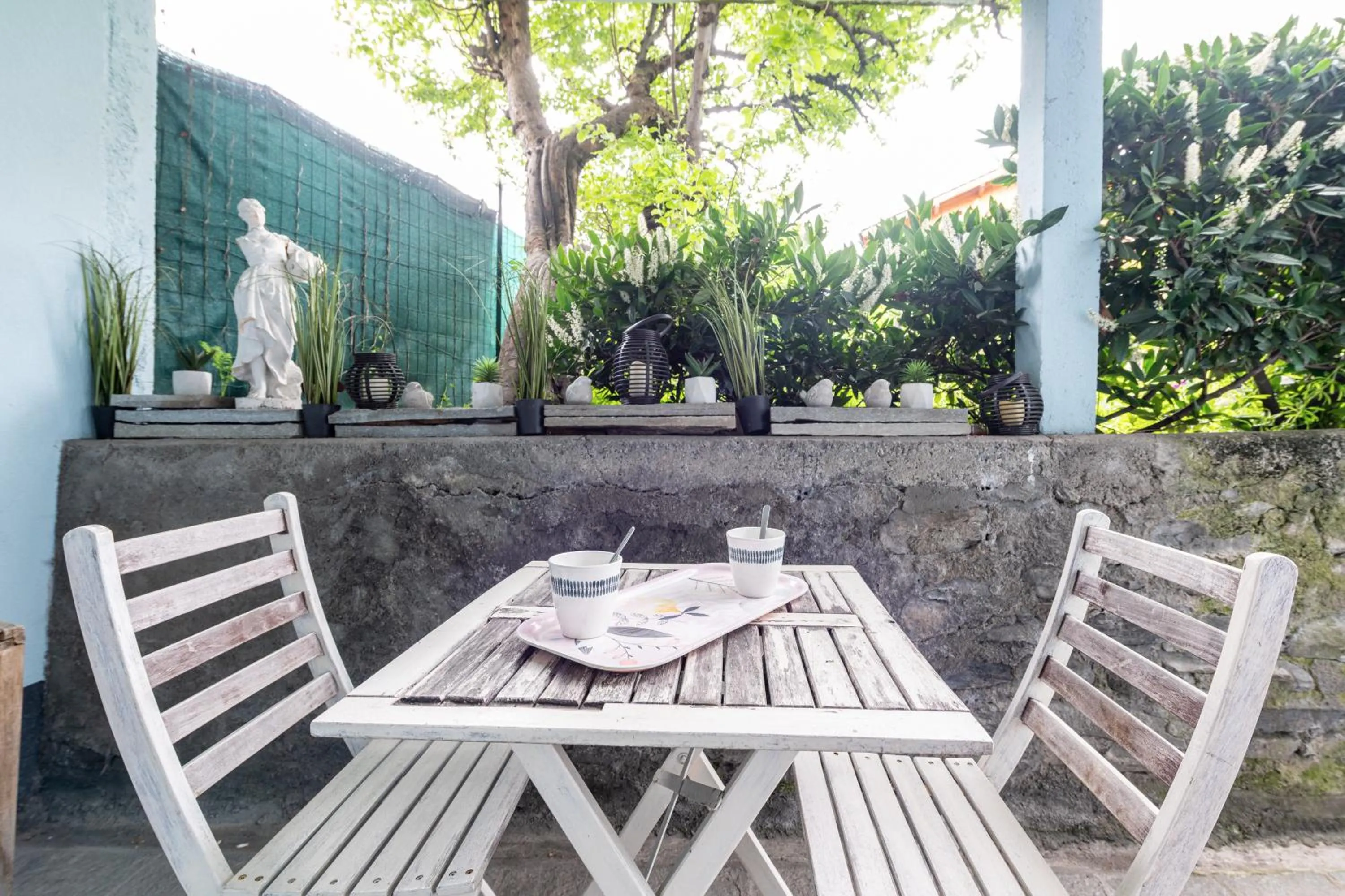 Patio in Bed end breakfast du centre