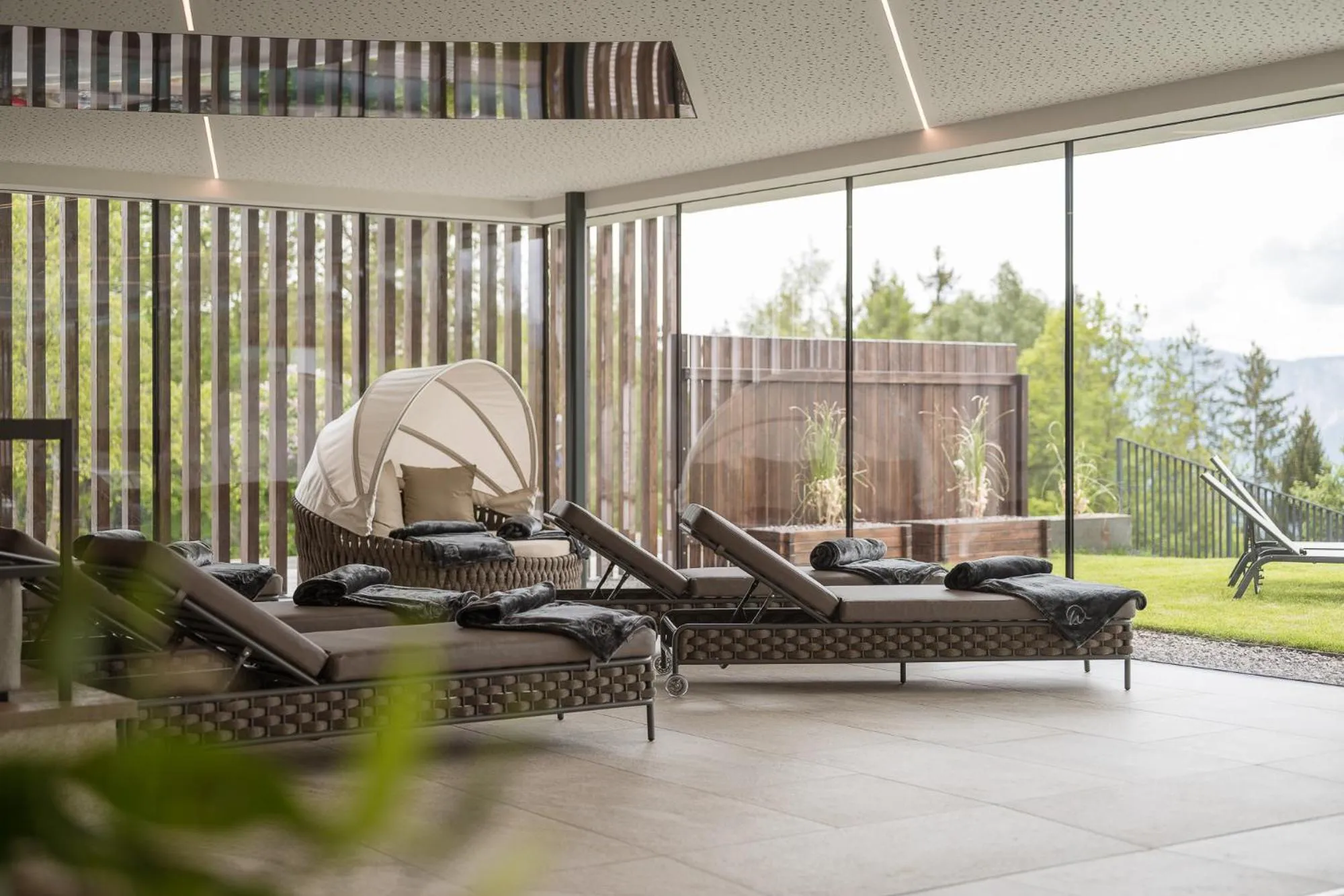 Swimming pool in Hotel Oberwirt