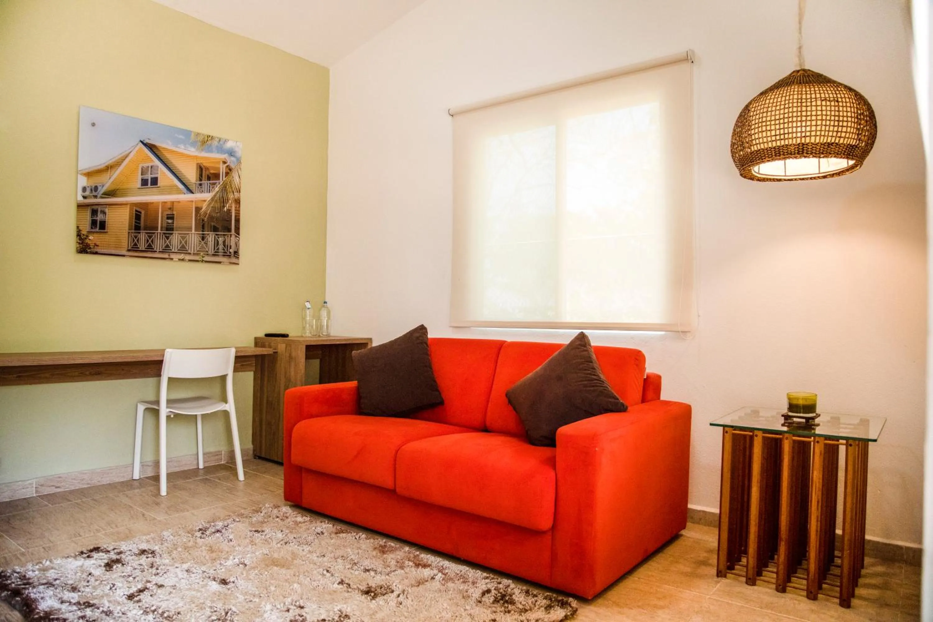 Living room in Solare SAI Ecohotel