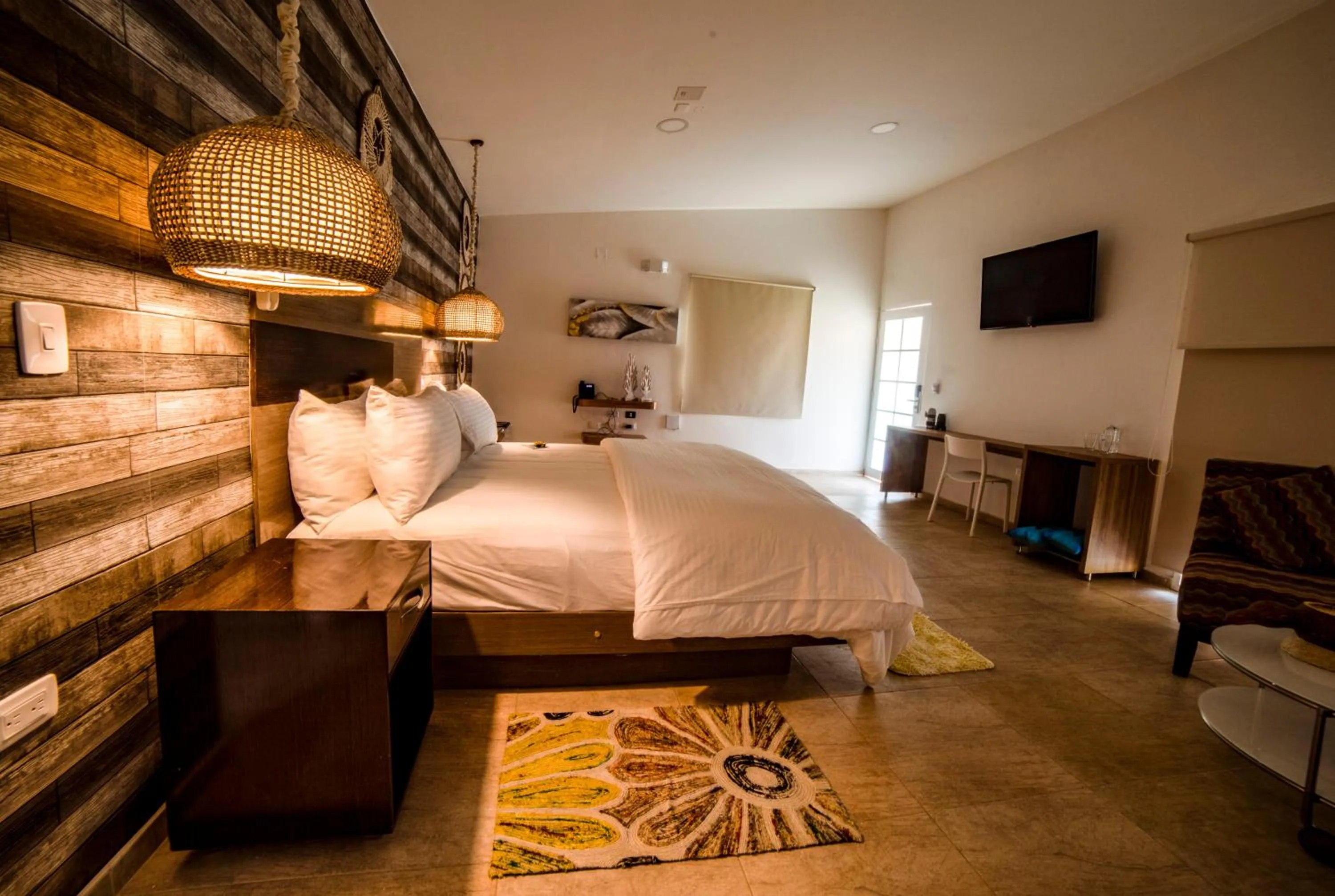 Bed in Solare SAI Ecohotel