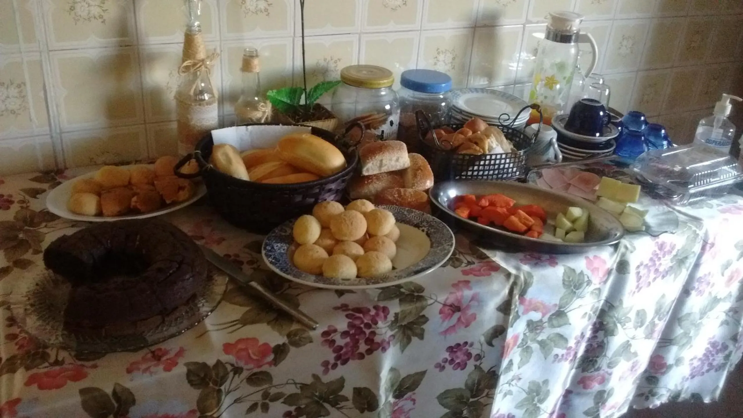 Food and drinks in Pousada Ana Poipa