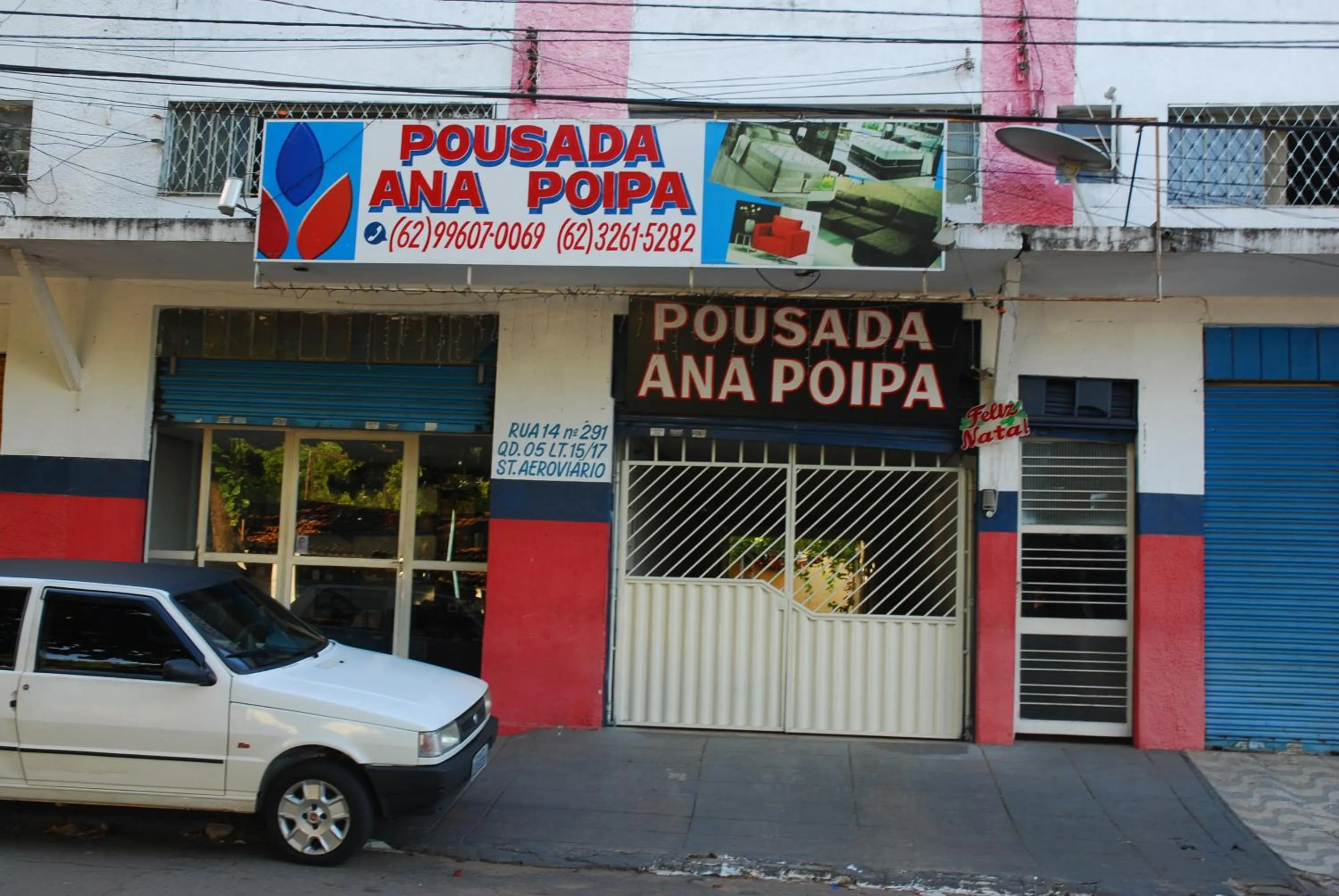 Facade/entrance in Pousada Ana Poipa
