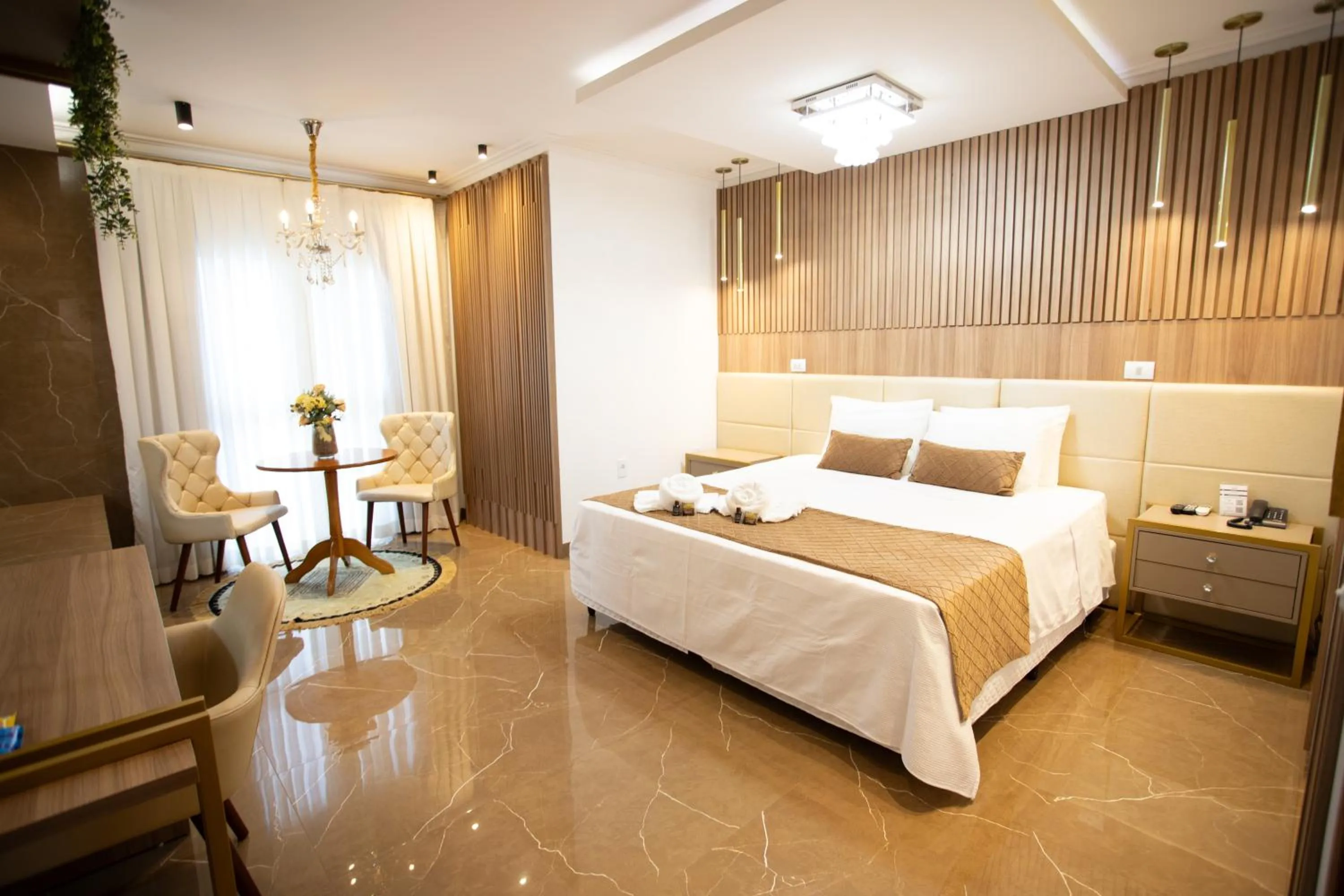 Photo of the whole room, Bed in Ellus Hotel