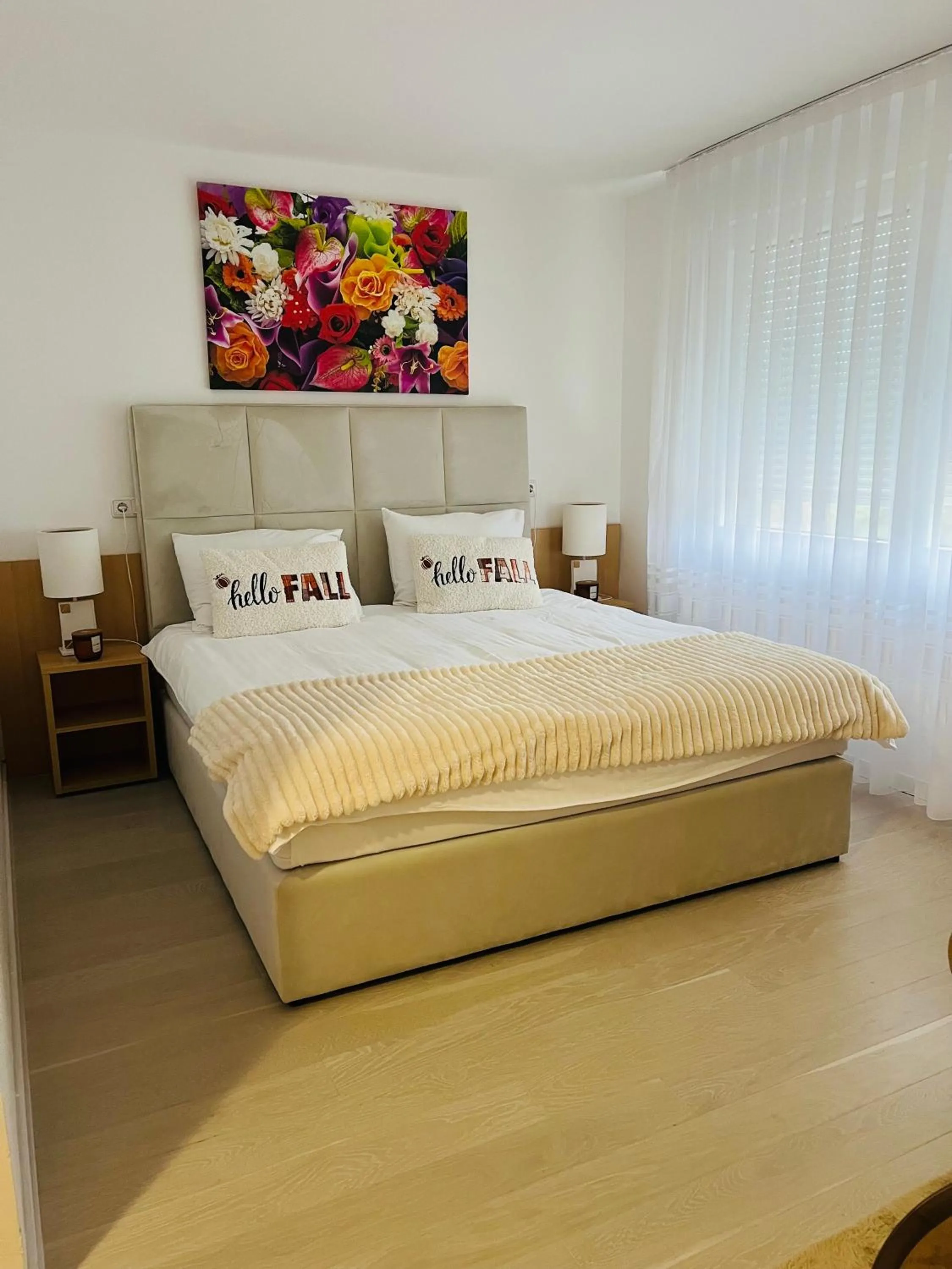 Bed in Hotel Panonija