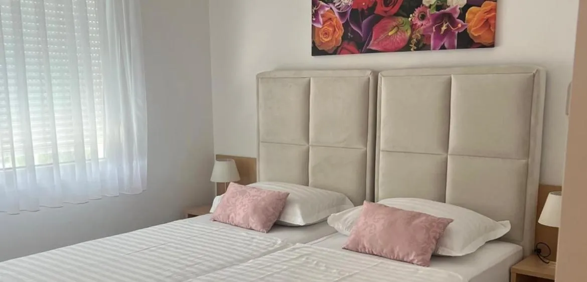 Bed in Hotel Panonija