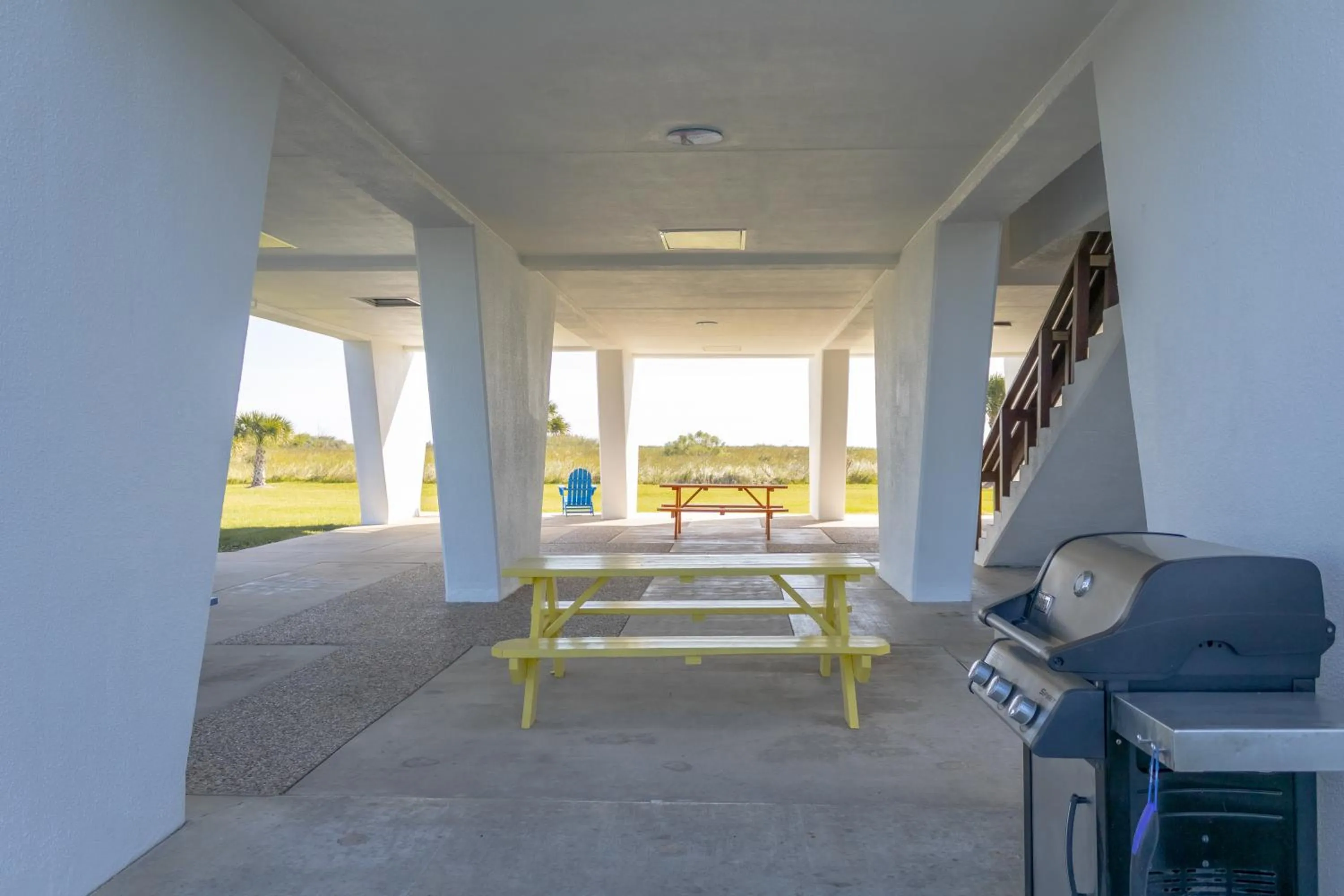 Patio in Islander East Condominiums
