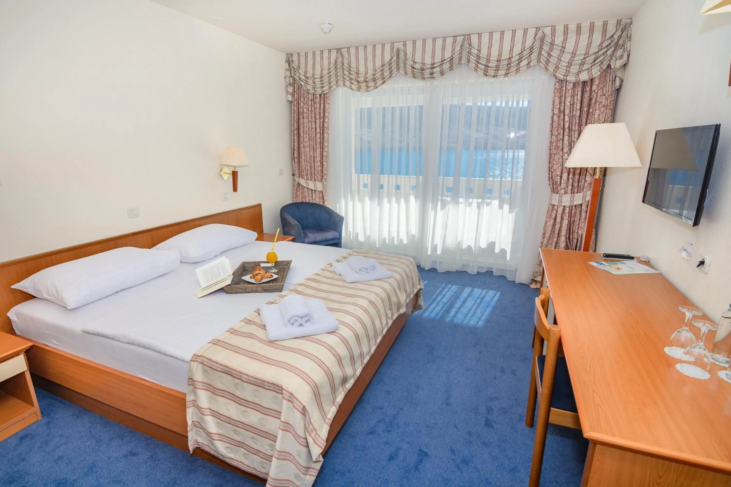 Bed in Family Hotel Pagus - All Inclusive