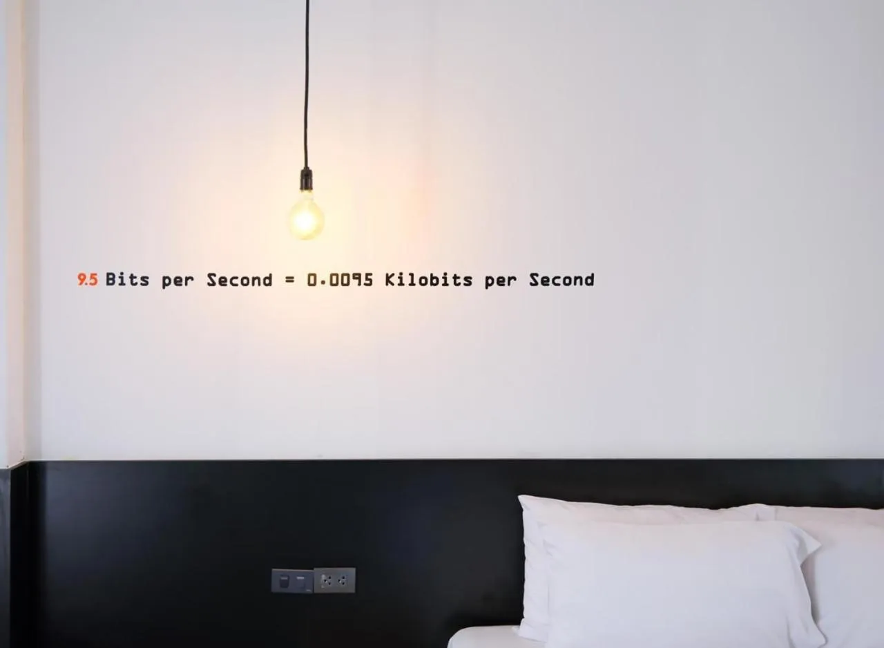 Bed in 9.5Hotel Chiangmai