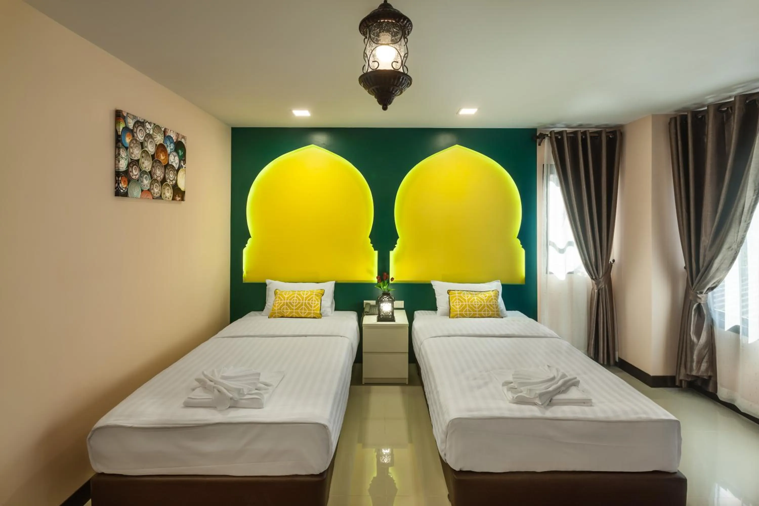 Bed in Casa Marocc Hotel