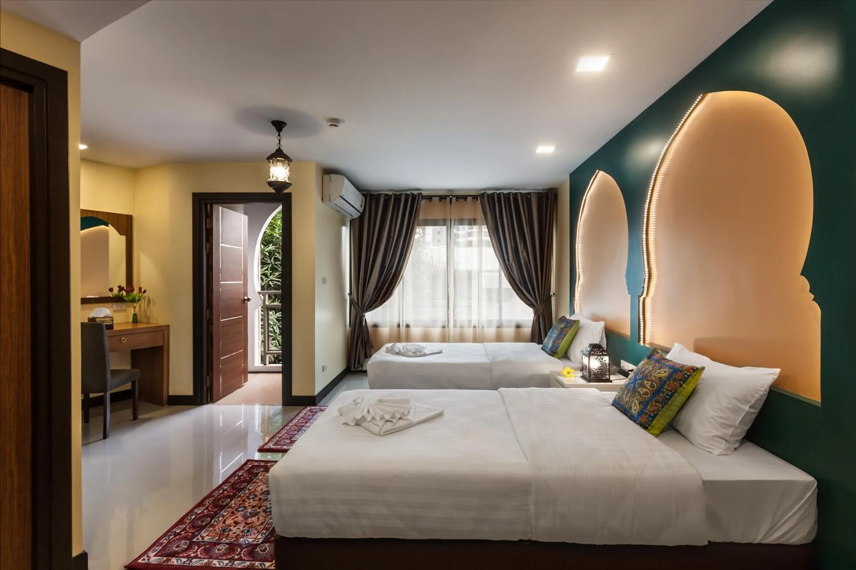 Bed in Casa Marocc Hotel