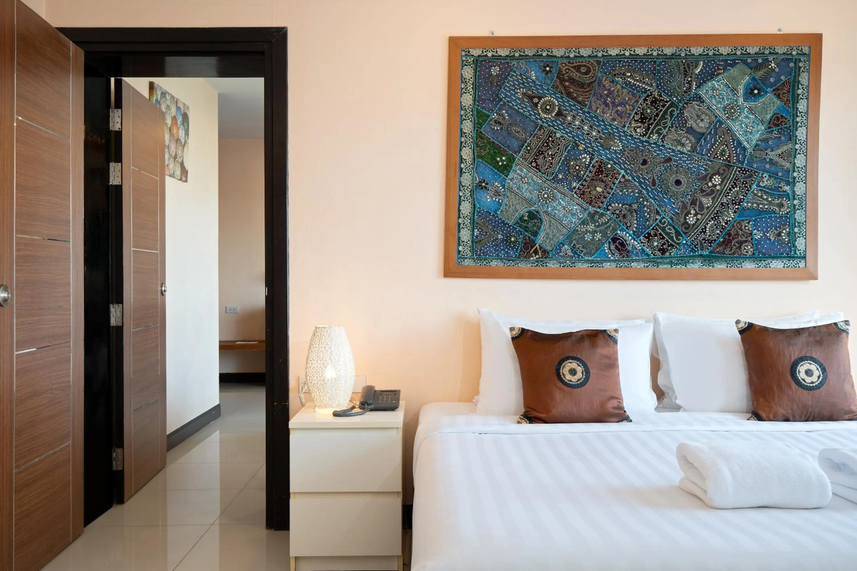 Bed in Casa Marocc Hotel