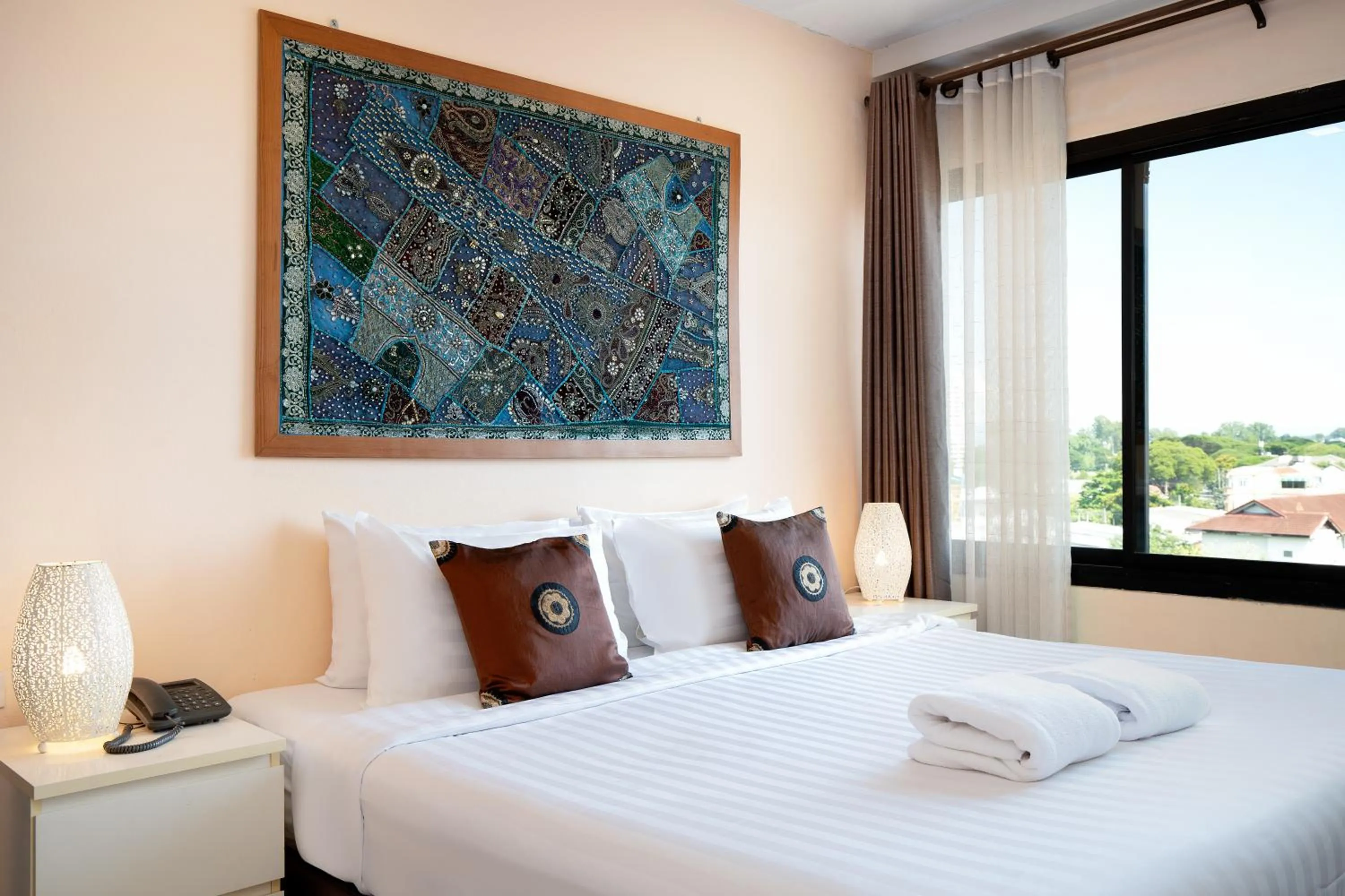 Bed in Casa Marocc Hotel