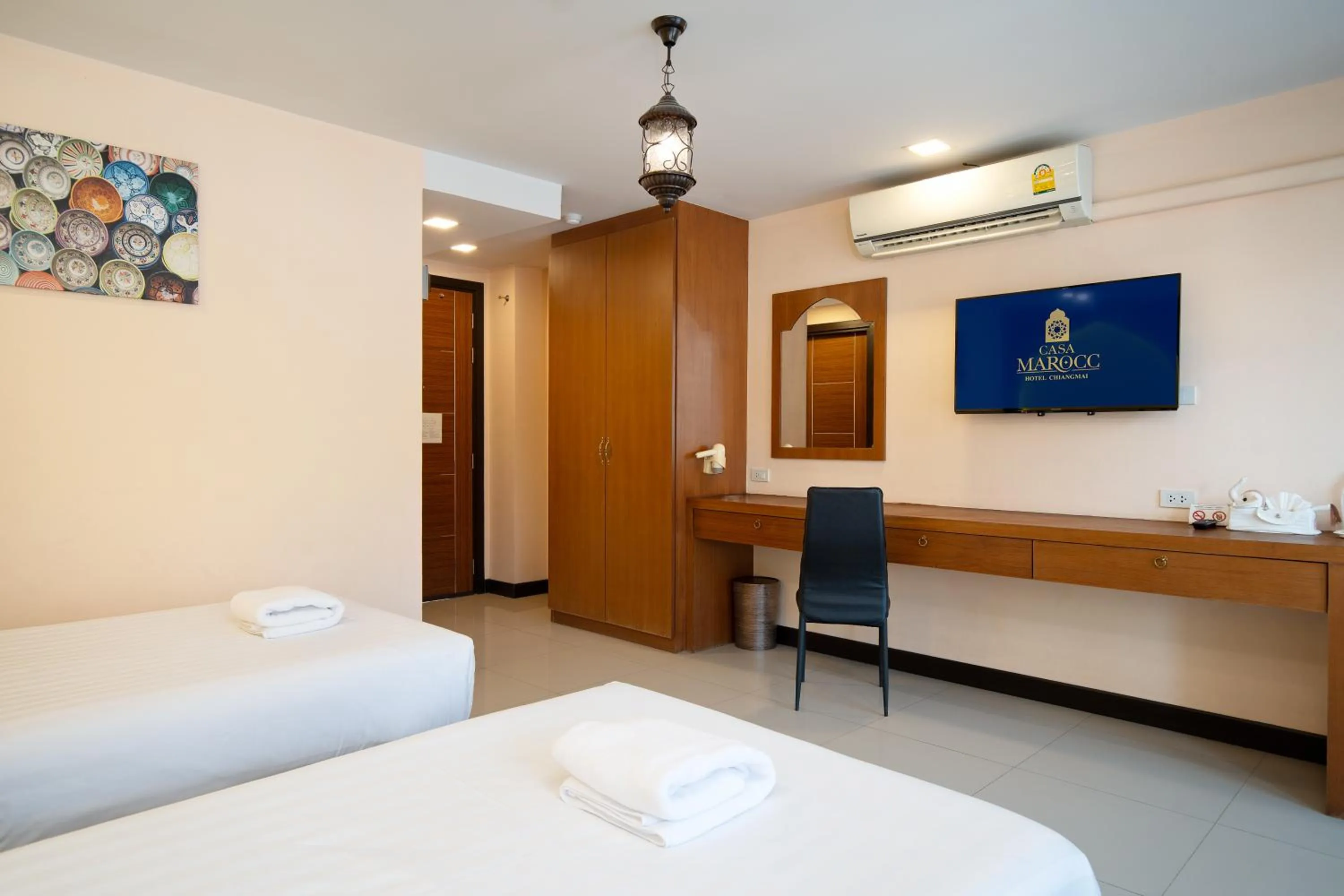 Bed in Casa Marocc Hotel