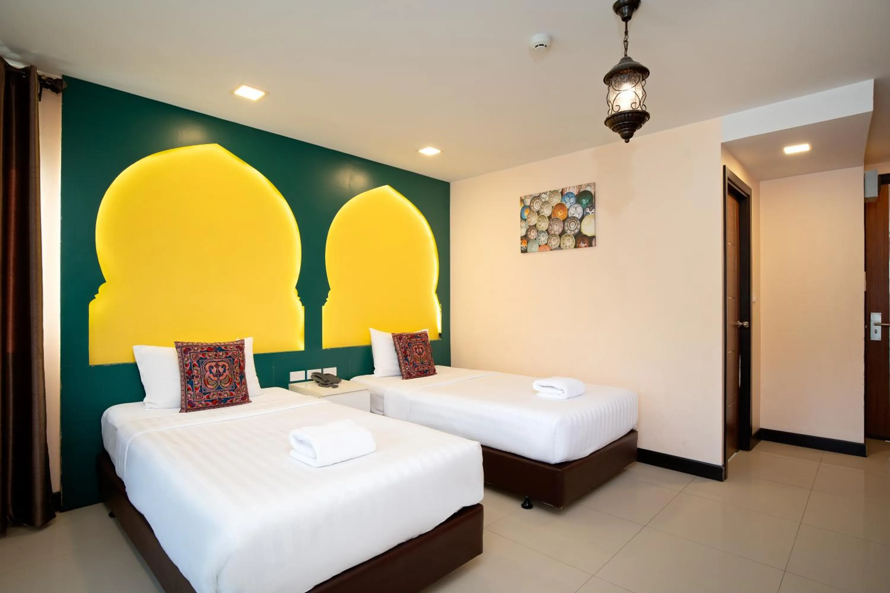 Bed in Casa Marocc Hotel