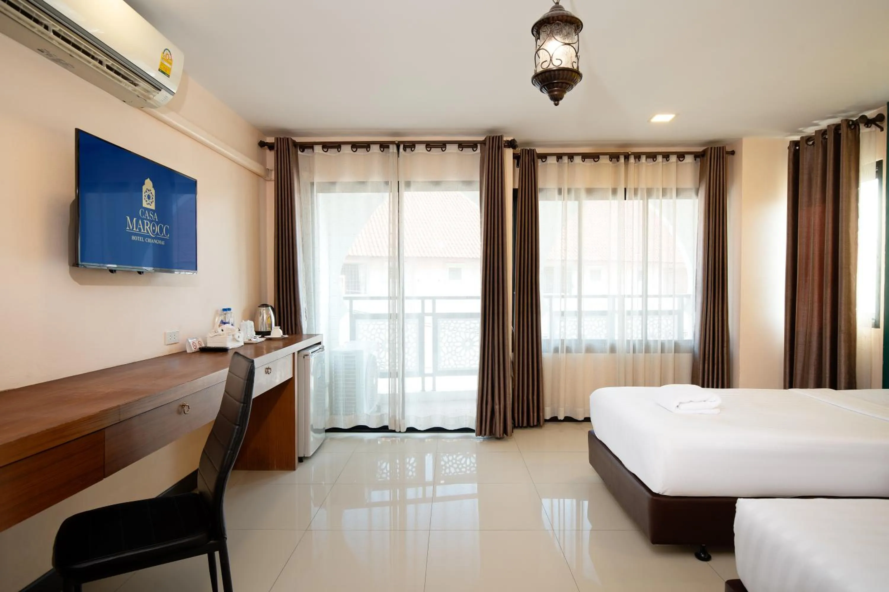 Bed in Casa Marocc Hotel