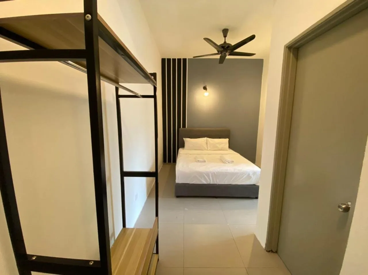 Bed in DreamScape Apartment @ Golden Hill