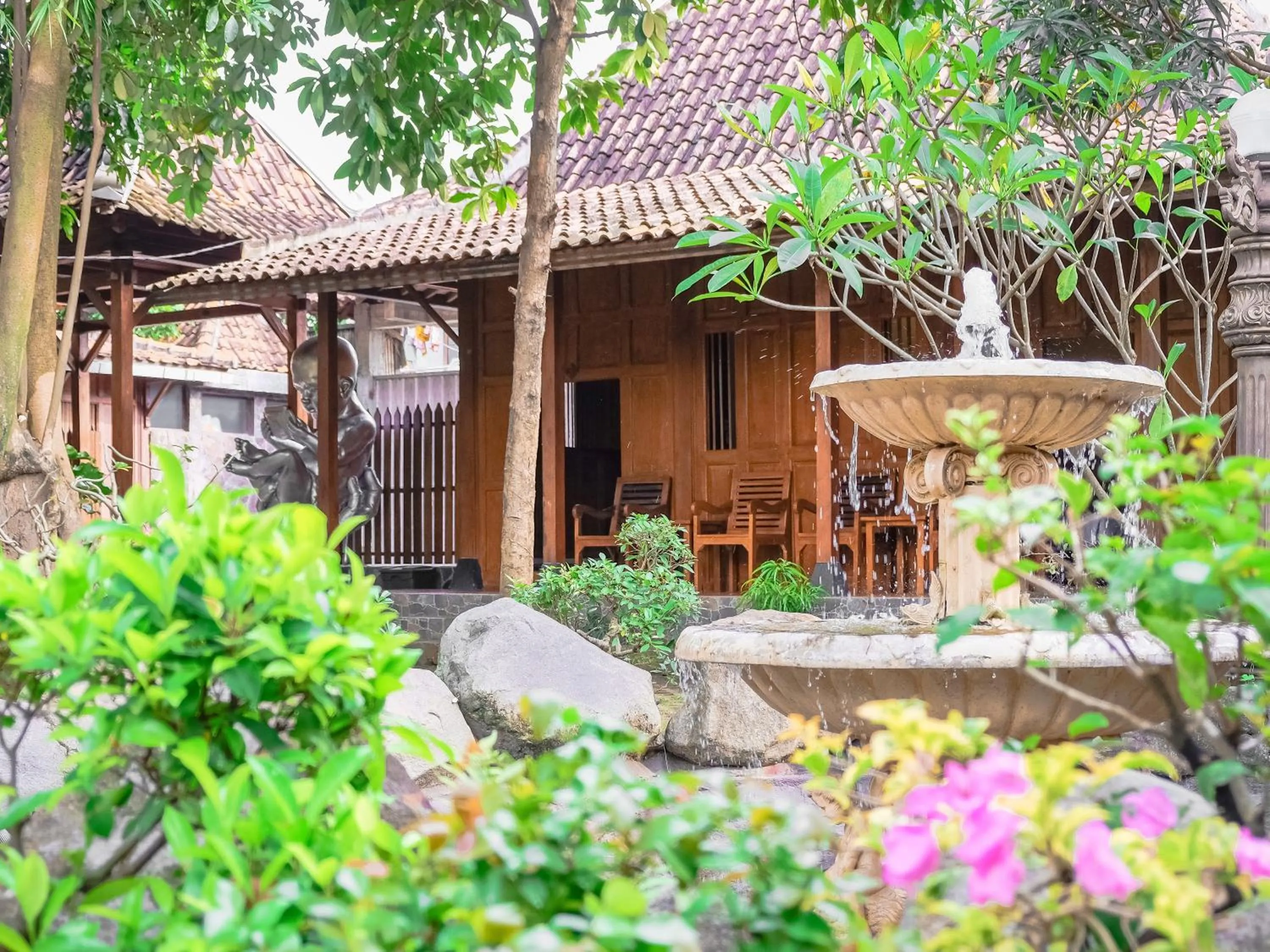 Property building in Pendhapa Art Space - PAS Limasan Homestay