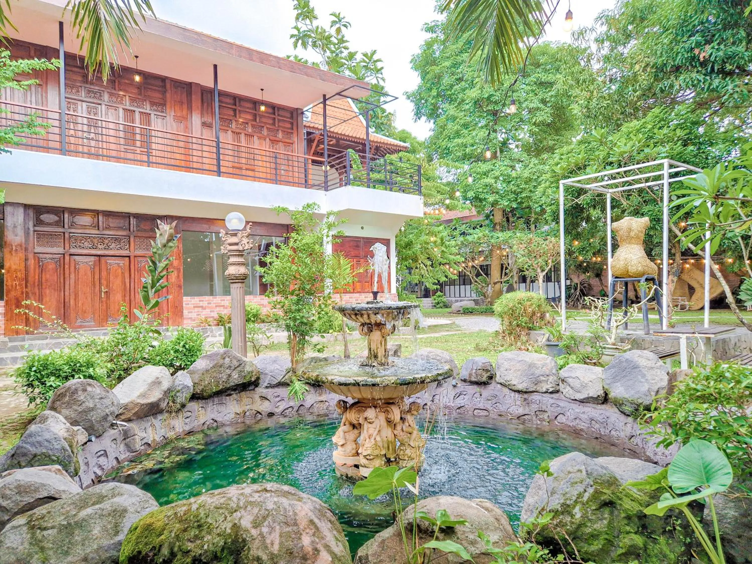 Property building in Pendhapa Art Space - PAS Limasan Homestay