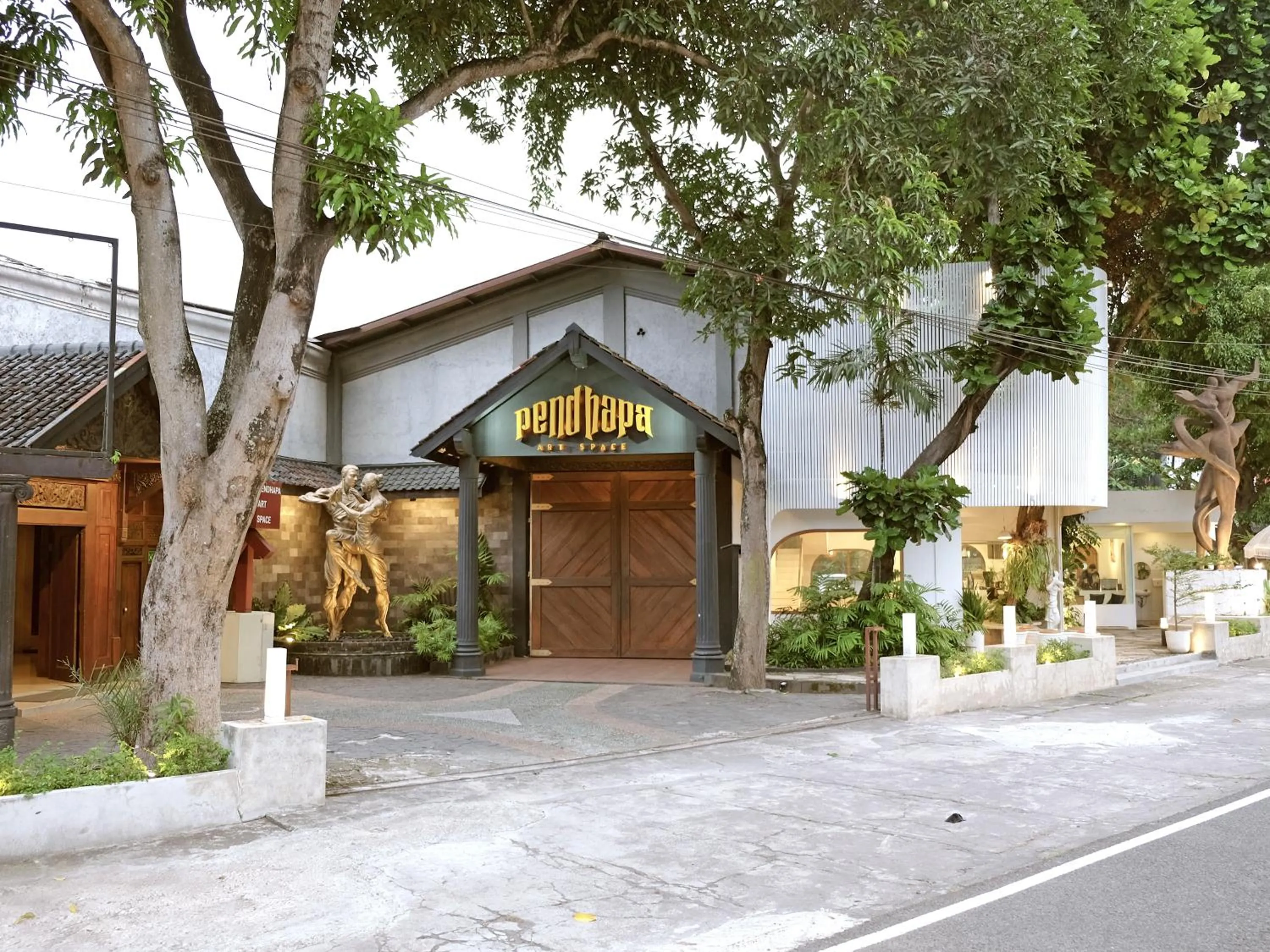 Property building in Pendhapa Art Space - PAS Limasan Homestay