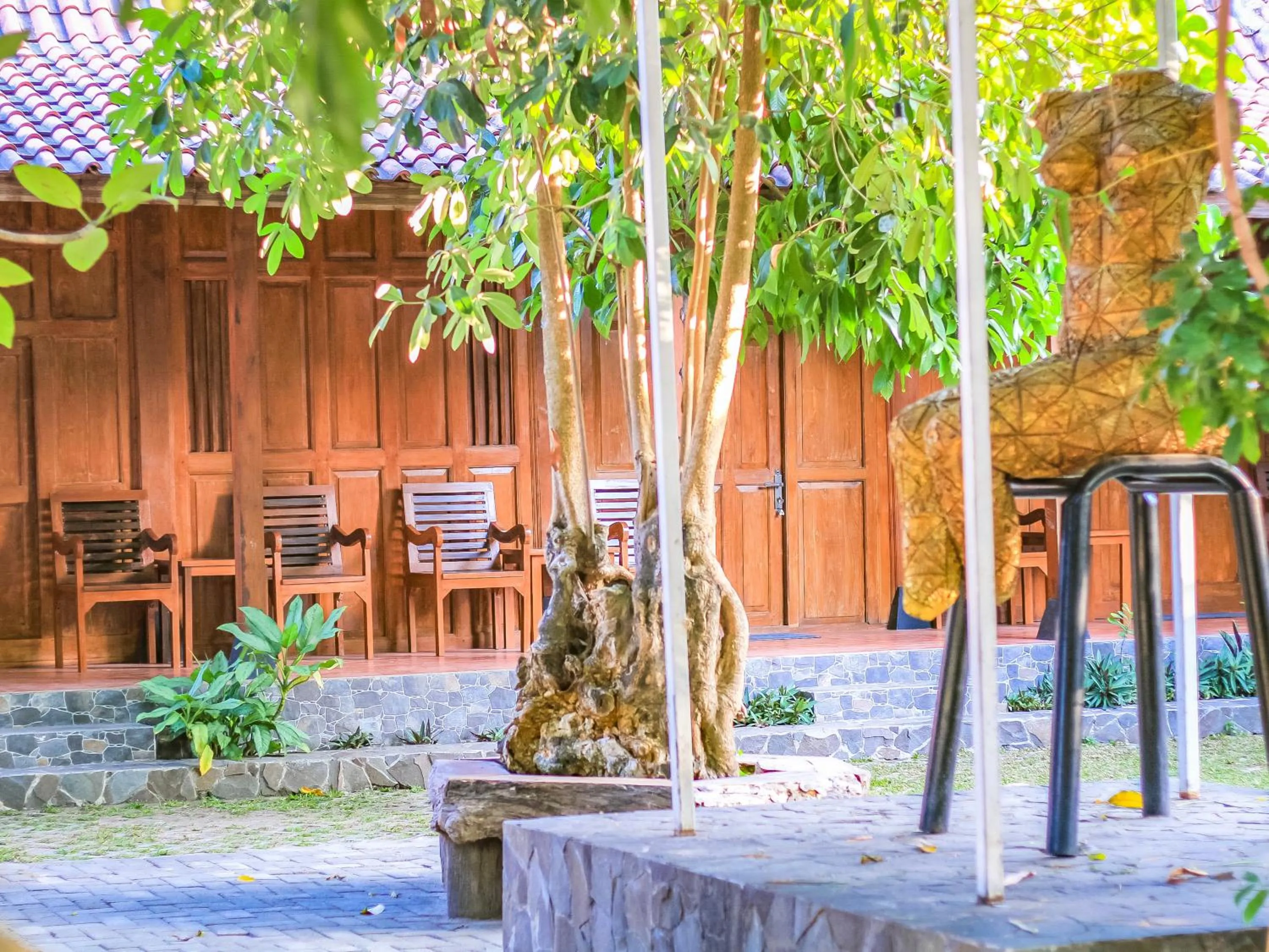 Property building in Pendhapa Art Space - PAS Limasan Homestay