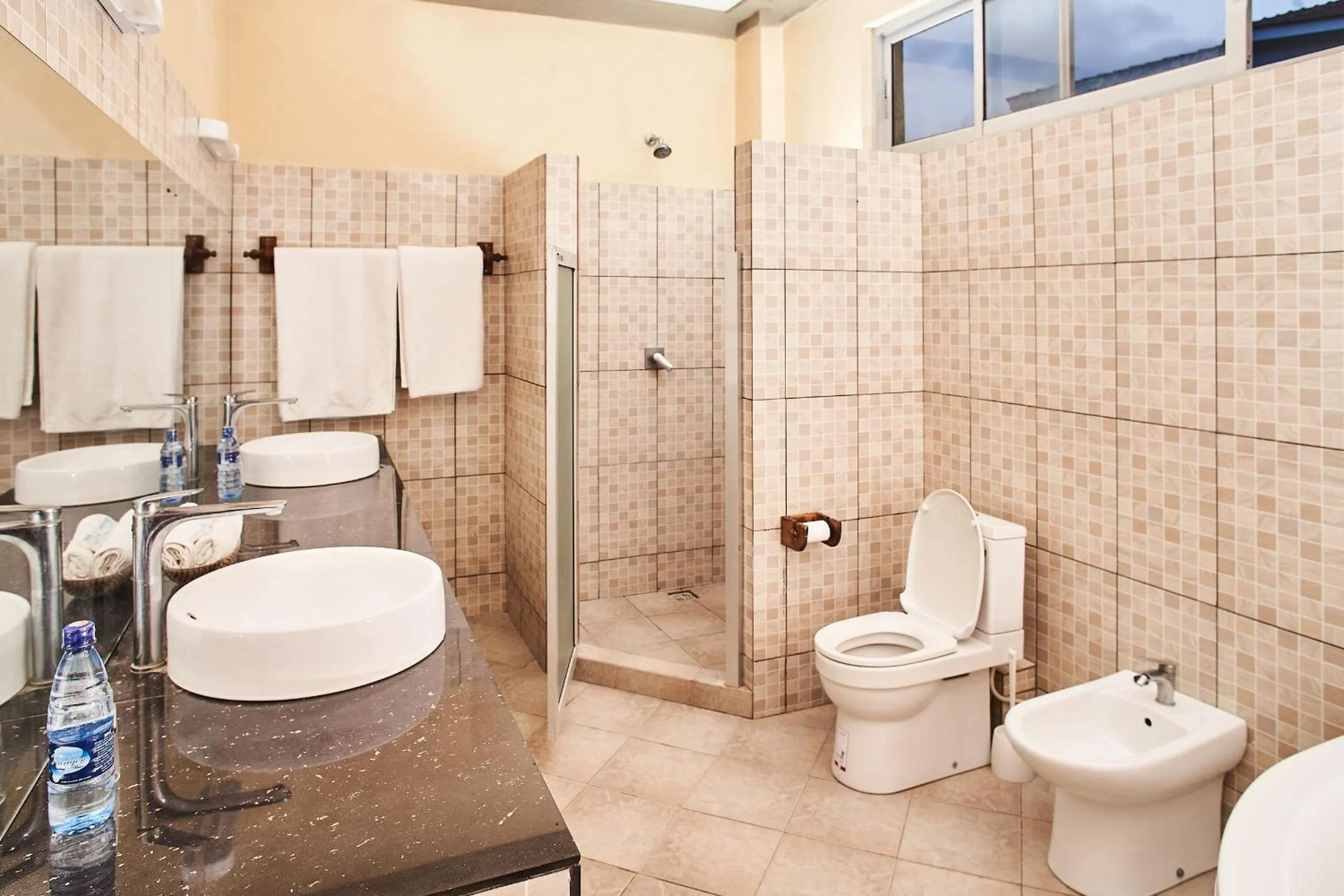 Shower in Coral Beach Resort