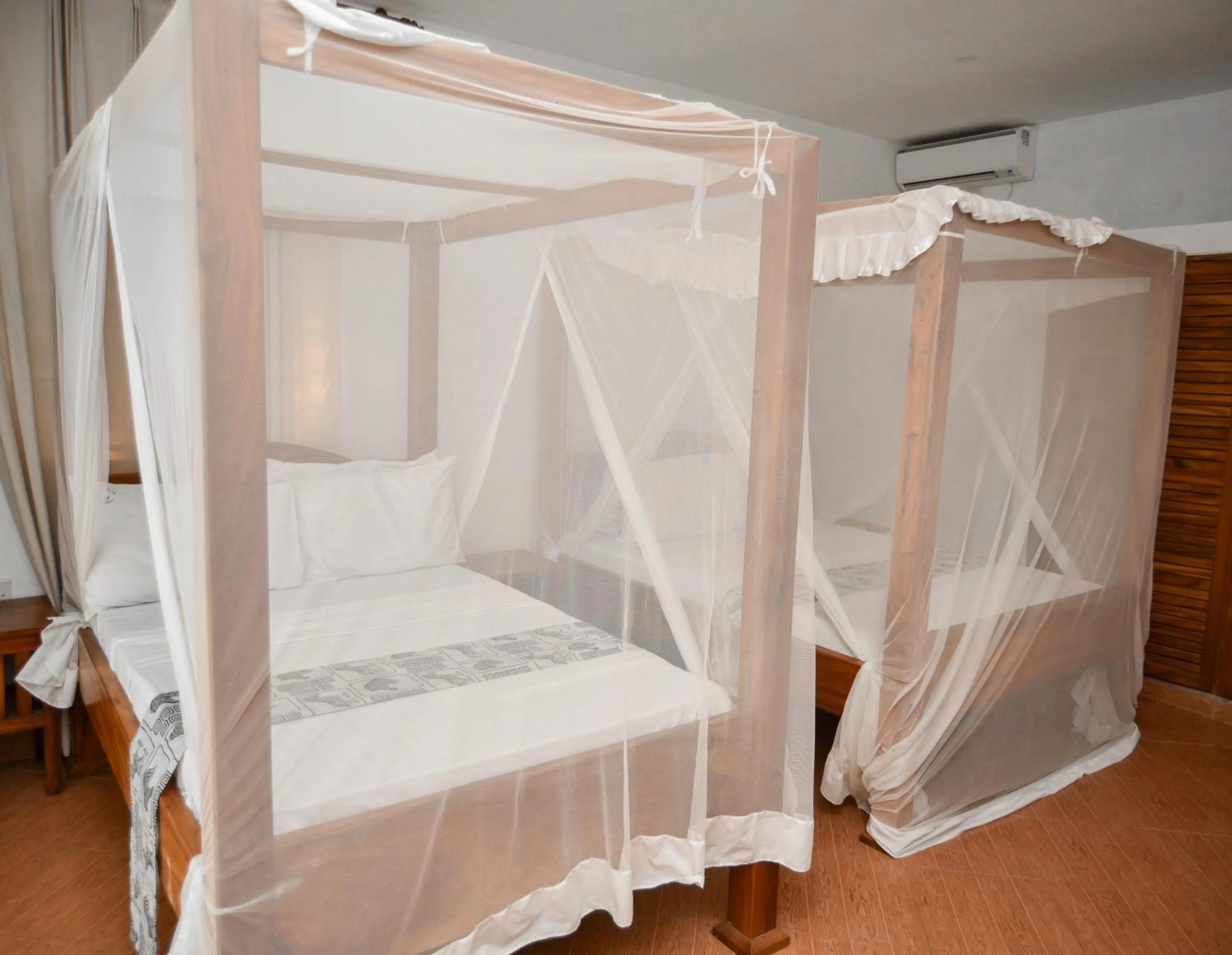 Bed in Coral Beach Resort