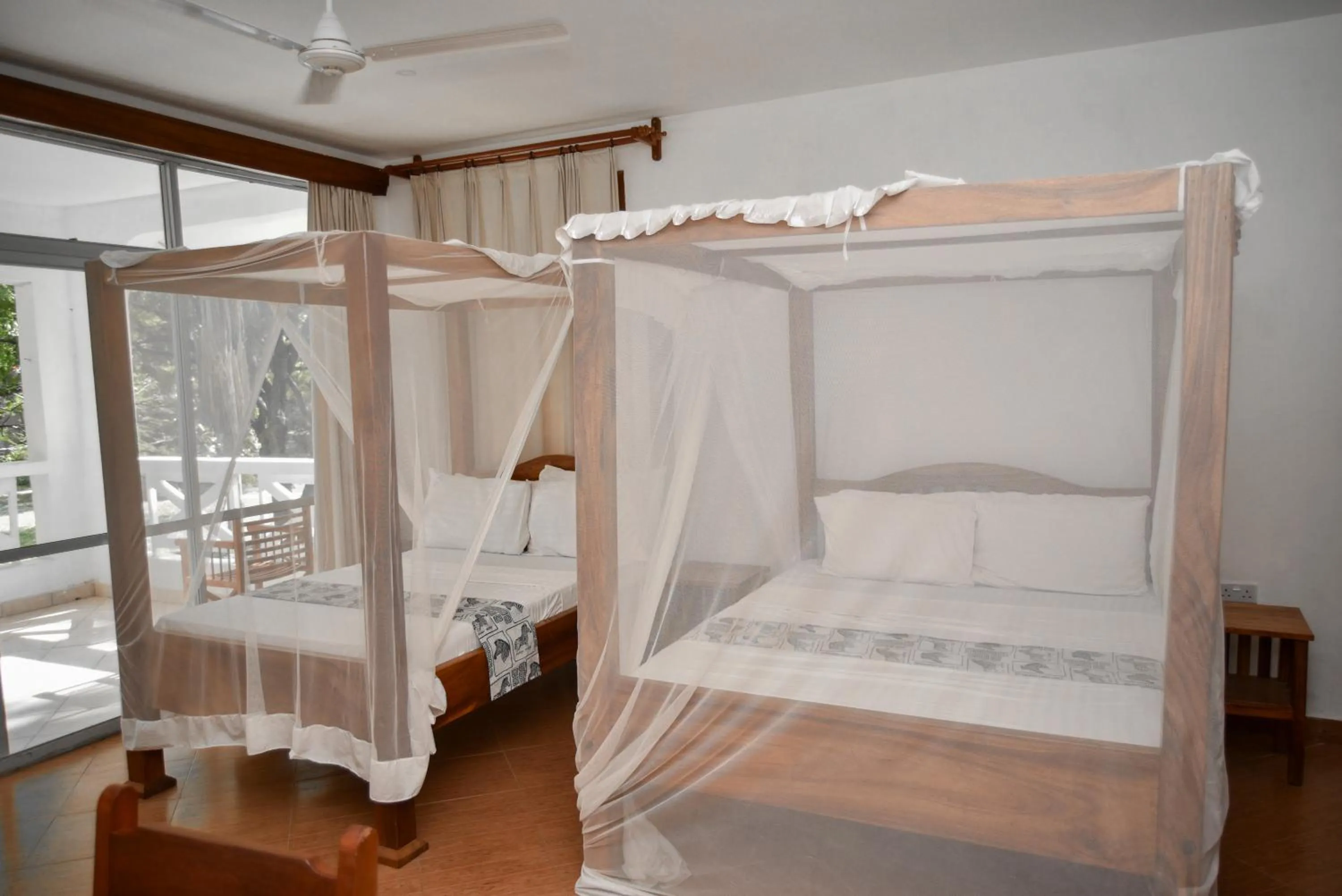 Bed in Coral Beach Resort