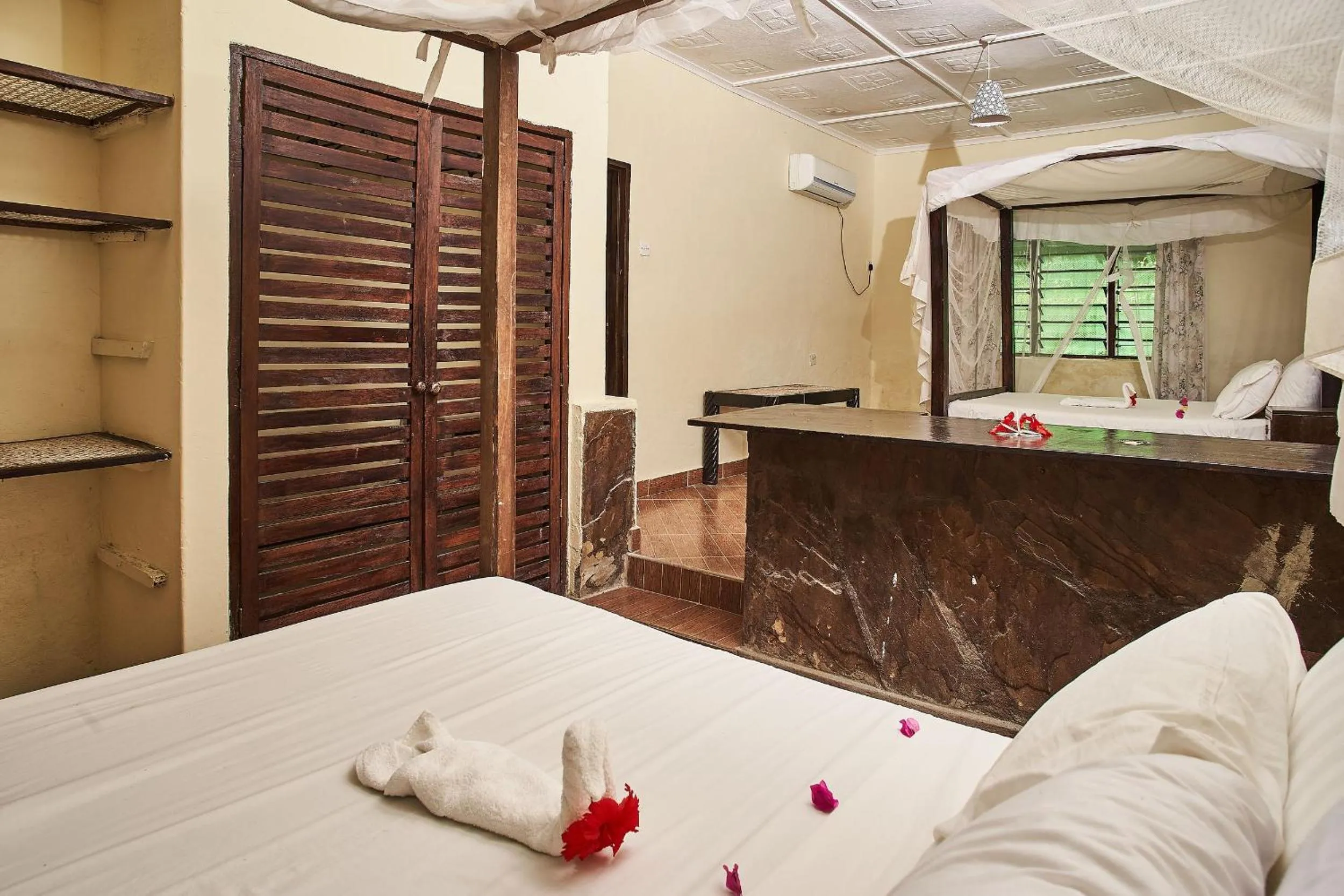 Bedroom in Coral Beach Resort