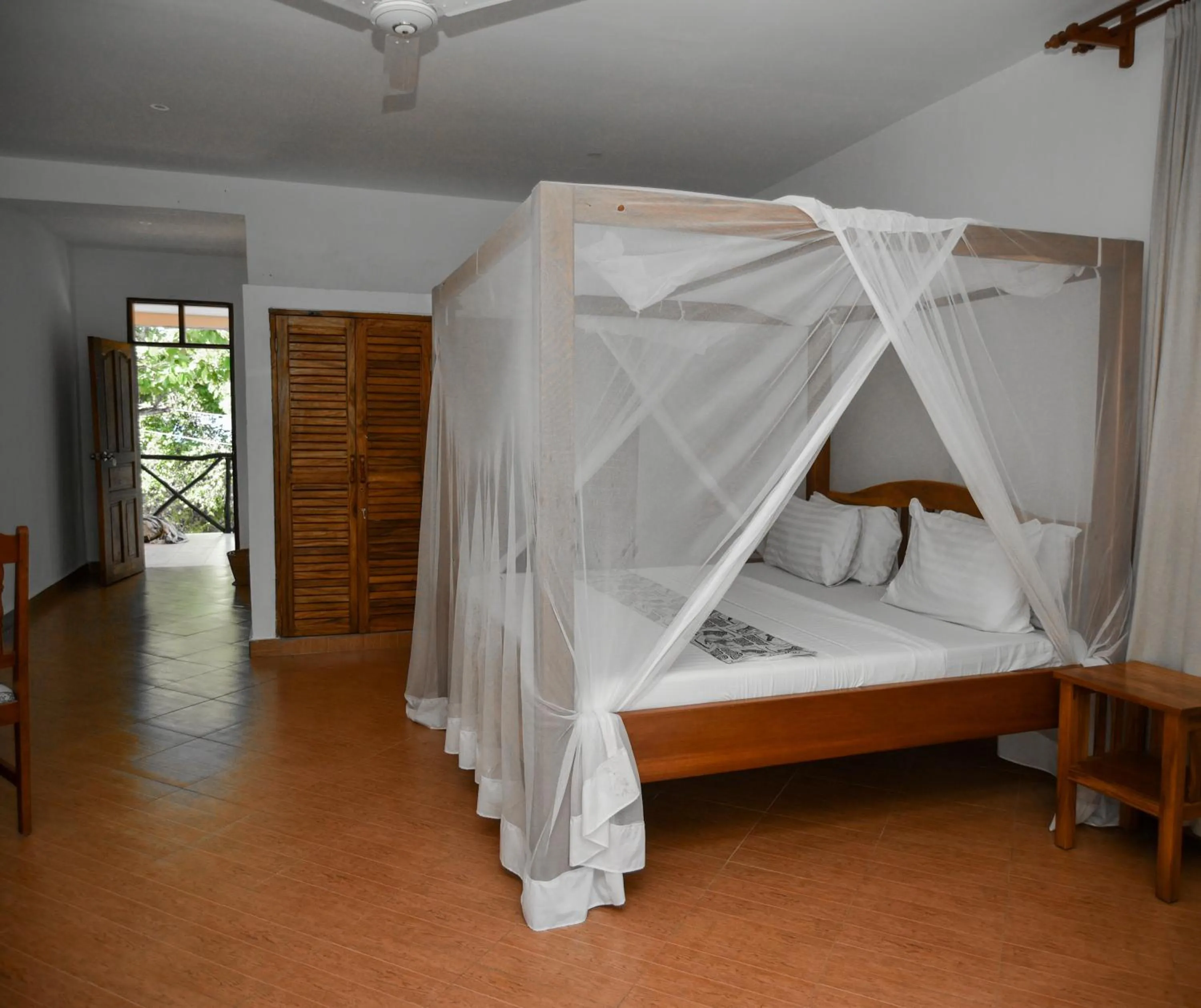 Bed in Coral Beach Resort