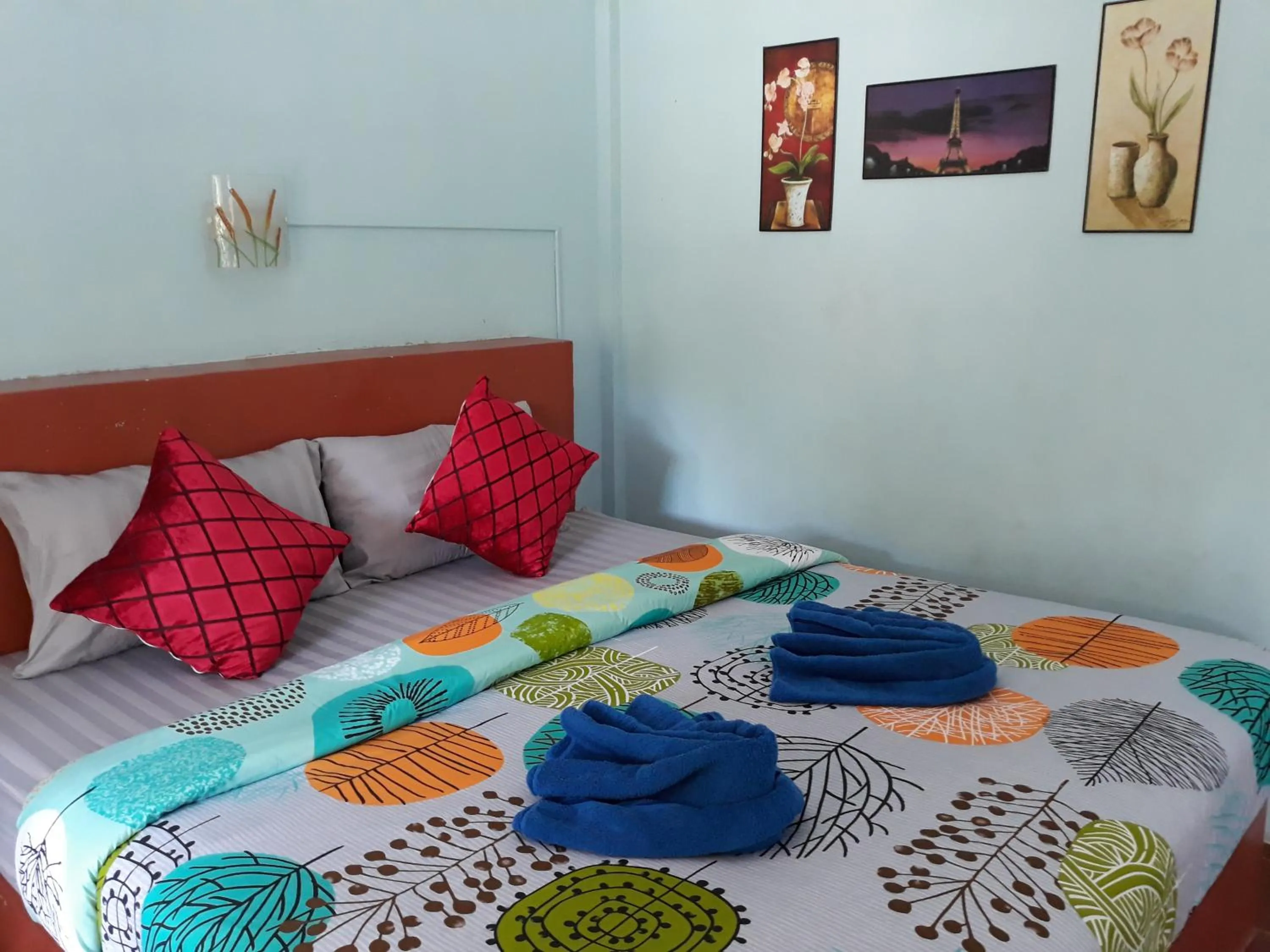 Bed in New Andaman Bay Bungalow