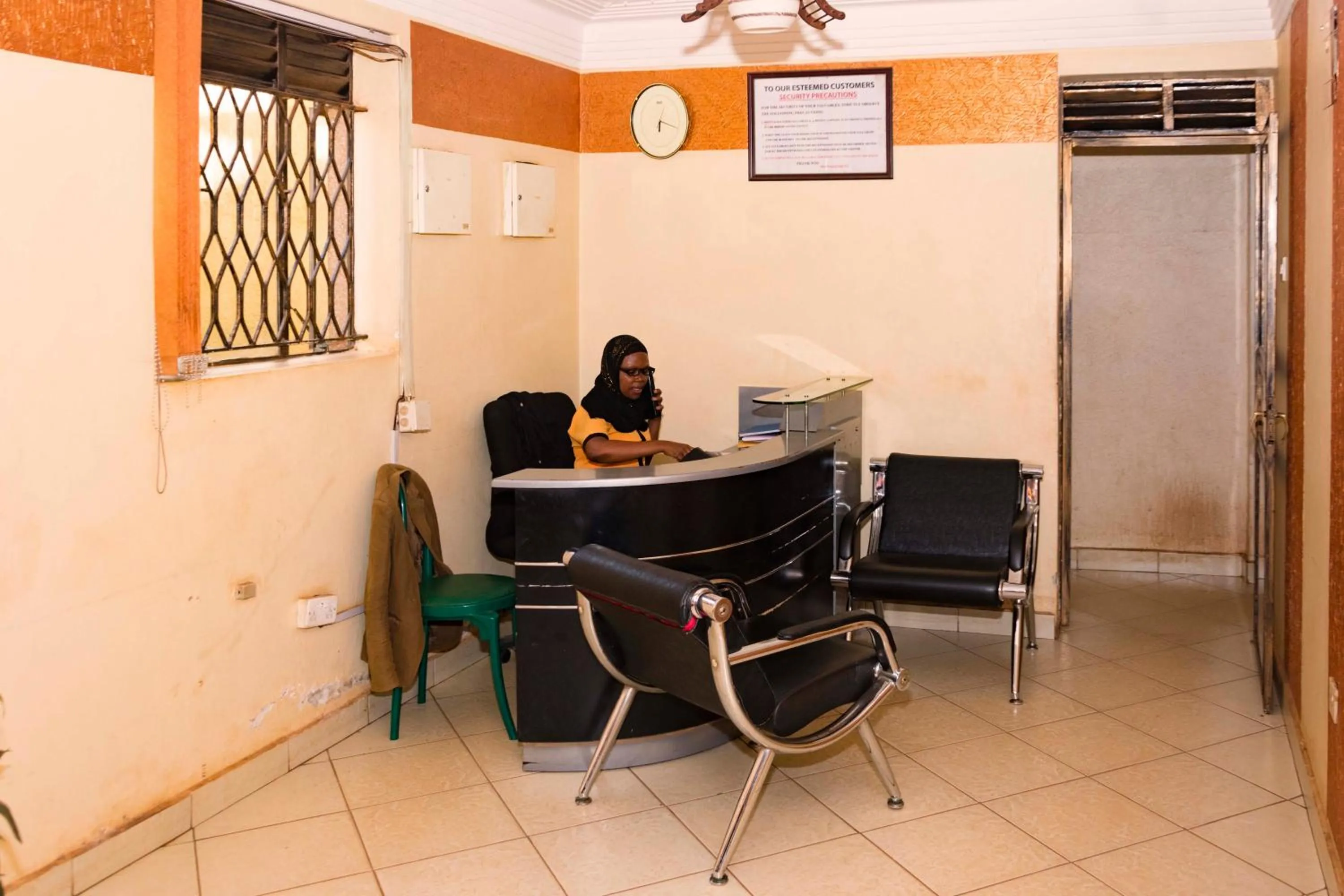 Lobby or reception in Hotel Millenium Kampala Zaana