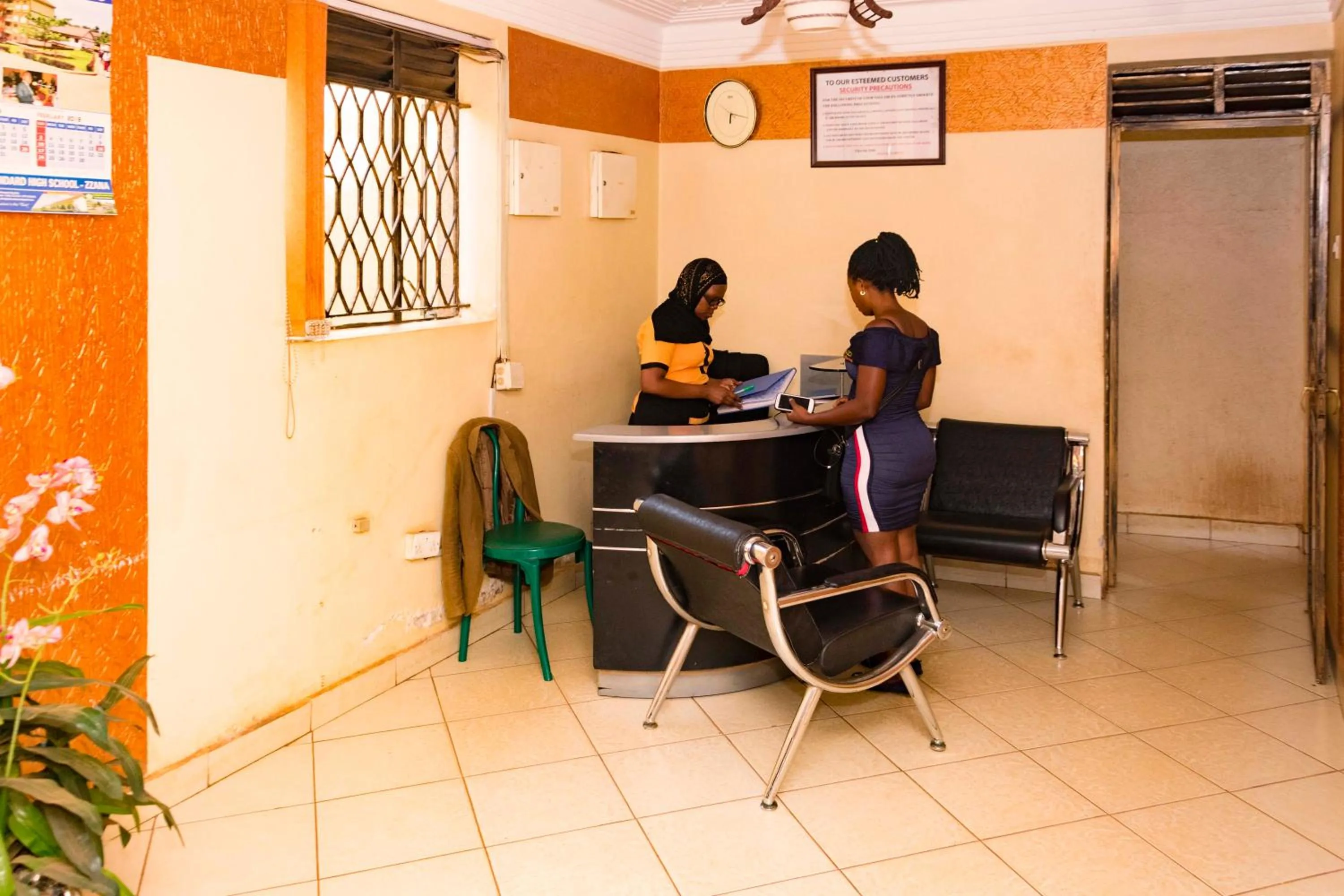 Lobby or reception in Hotel Millenium Kampala Zaana