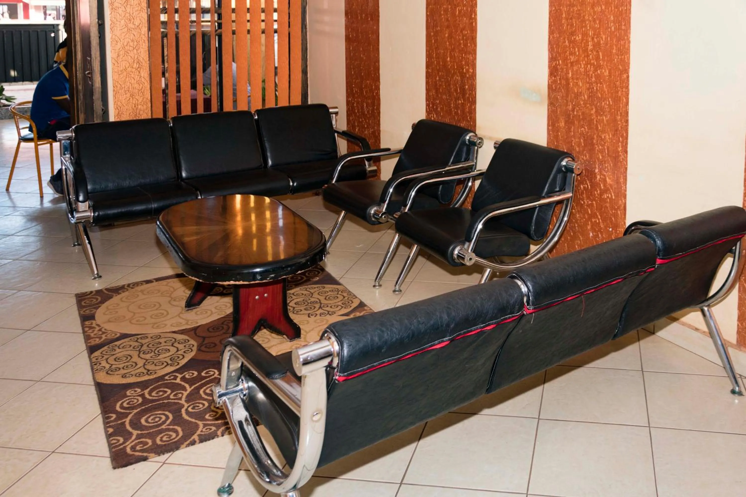 Seating area in Hotel Millenium Kampala Zaana