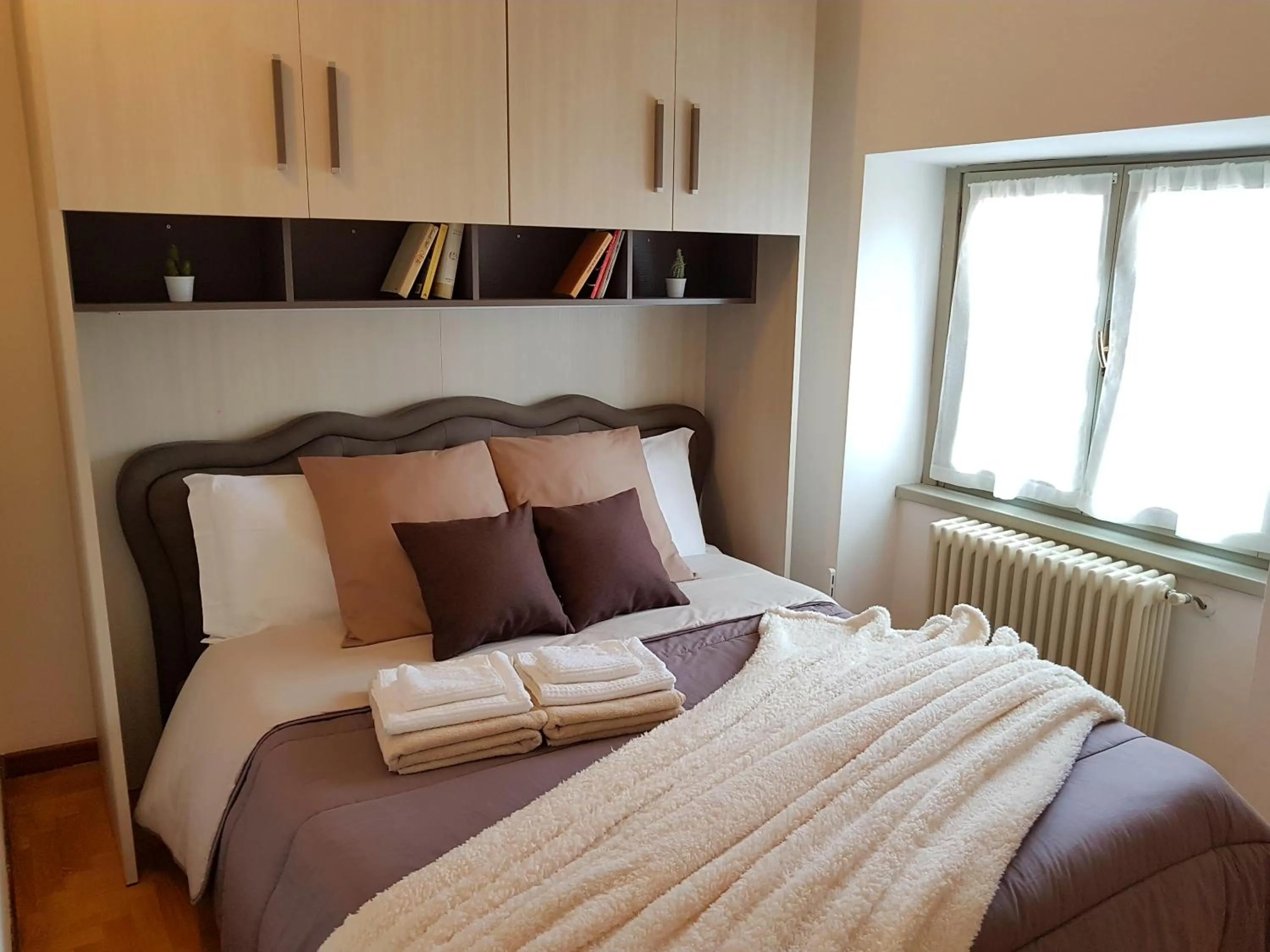 Bed in La Casetta Apartment