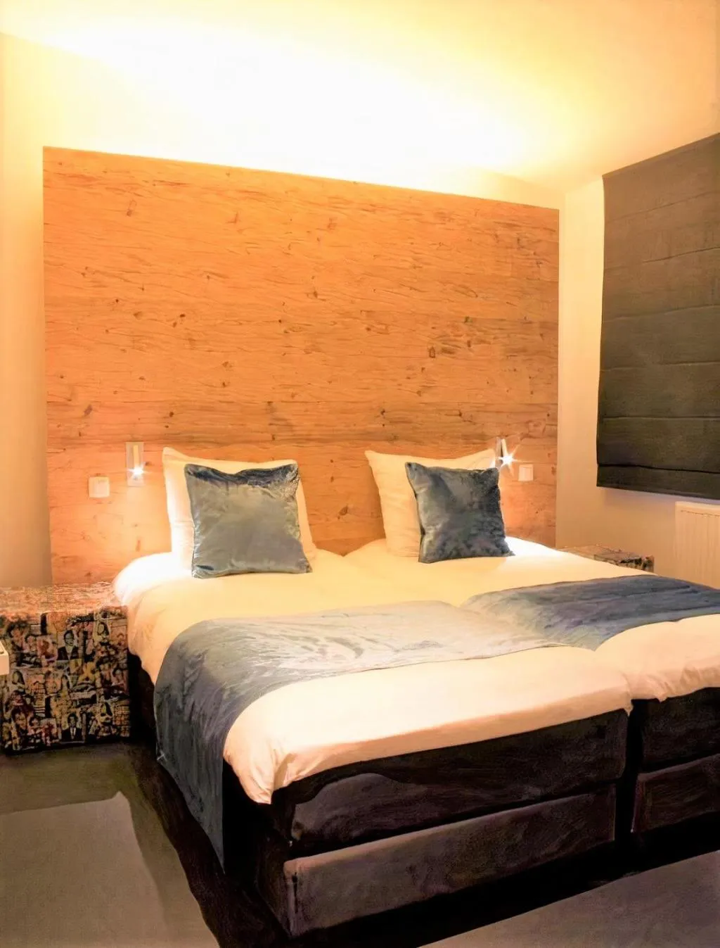 Bed in Hotel L'Esprit Sain