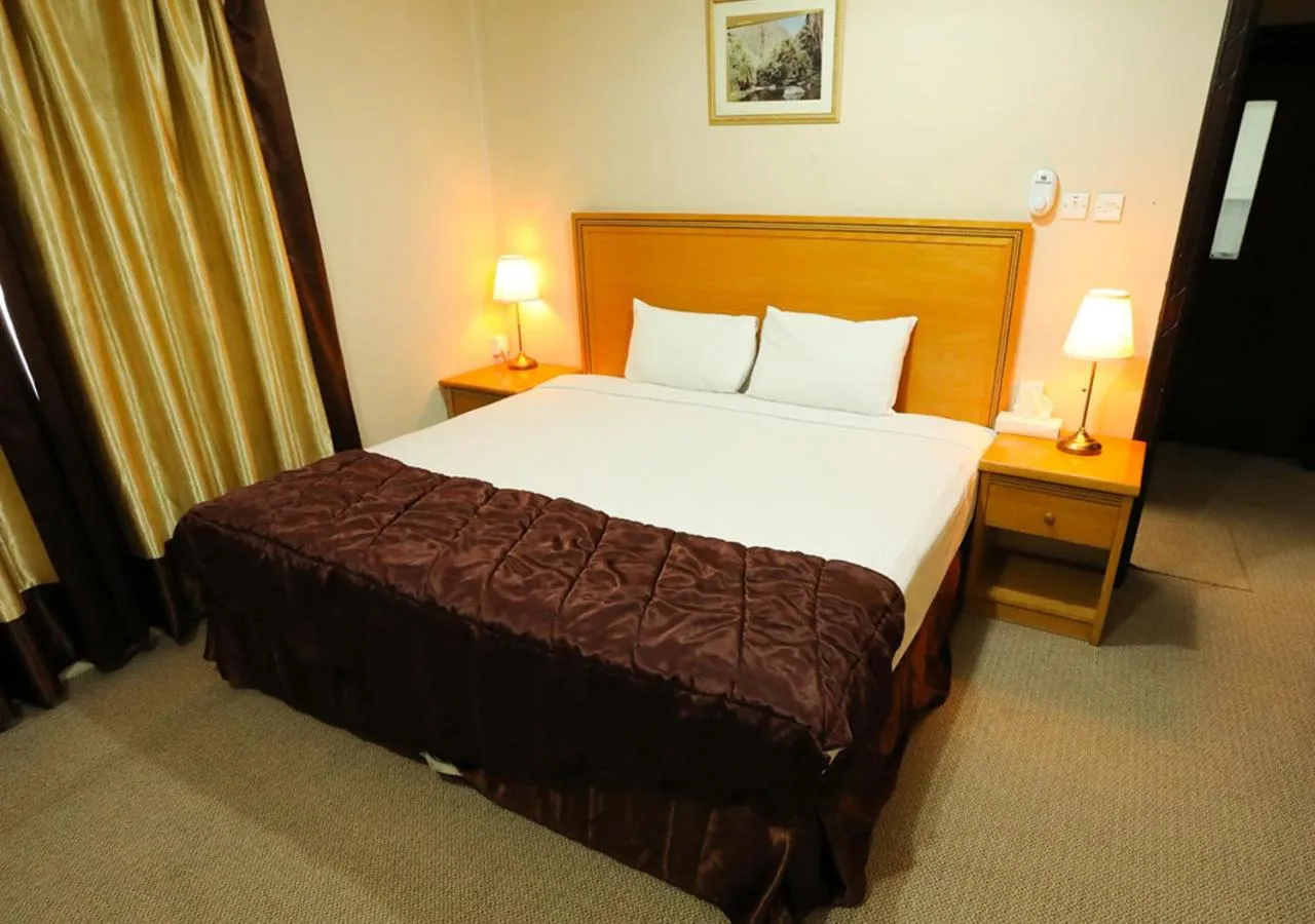 Bed in ltlalat Al Shorouq Hotel